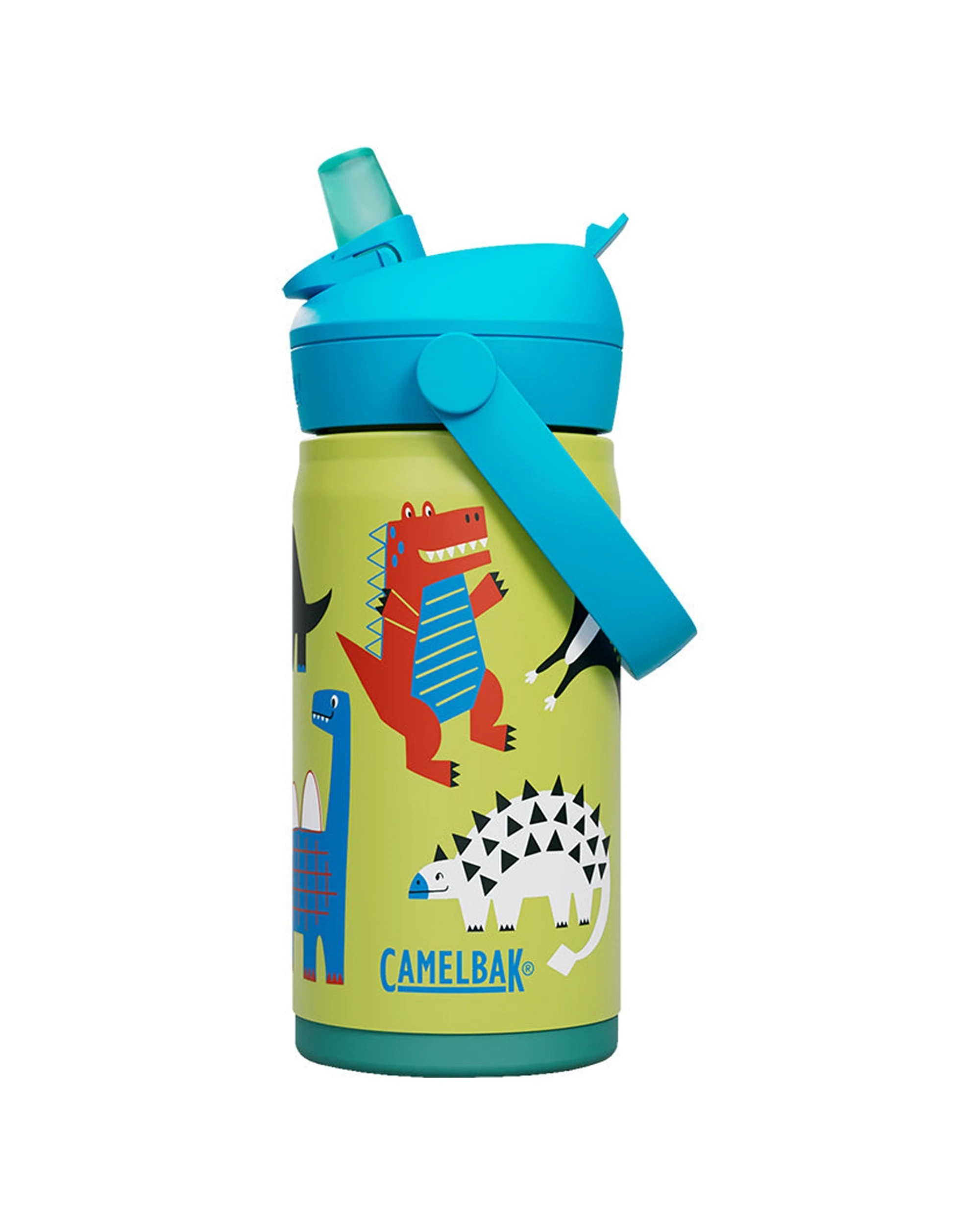 1 Camelbak Australia Thrive Flip Kids VSS Insulated Drink Bottle 350ML Dino Jam - Pattern, 1 of 4