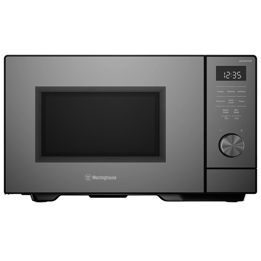 1 Westinghouse 29L Dark Grey Freestanding Microwave Oven, 1 of 5