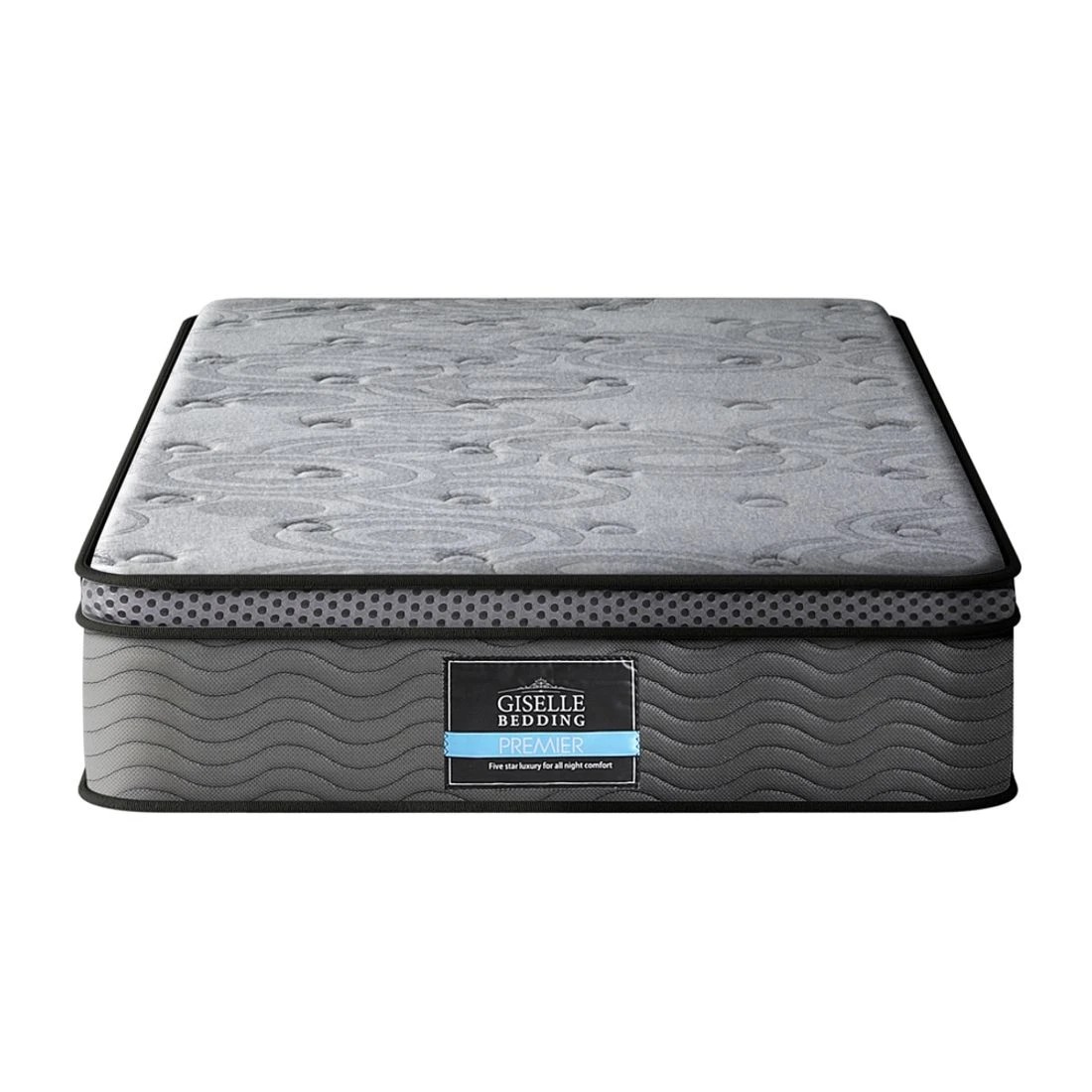 1 26cm Mattress Bed Giselle Single
 - grey, 1 of 7