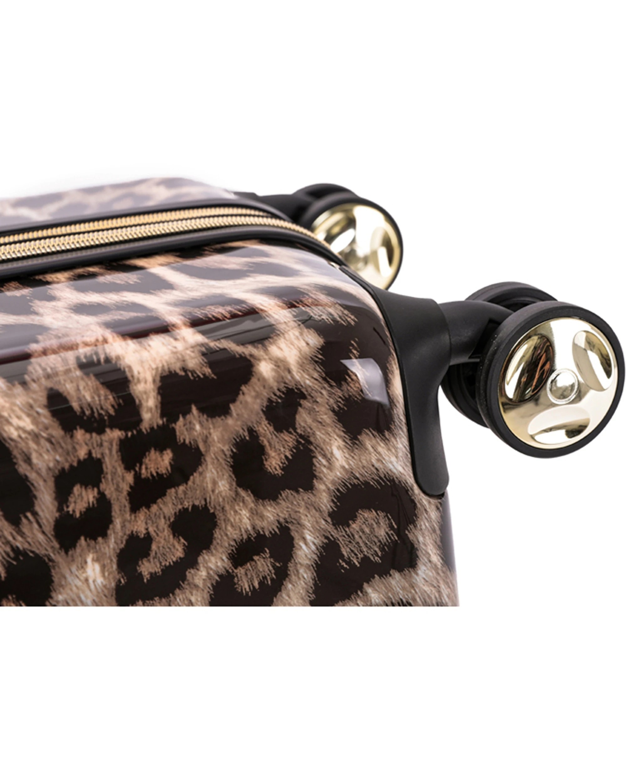 2 Tosca Leopard 20" Cabin Trolley Luggage Travel Suitcase - Pattern, 2 of 5