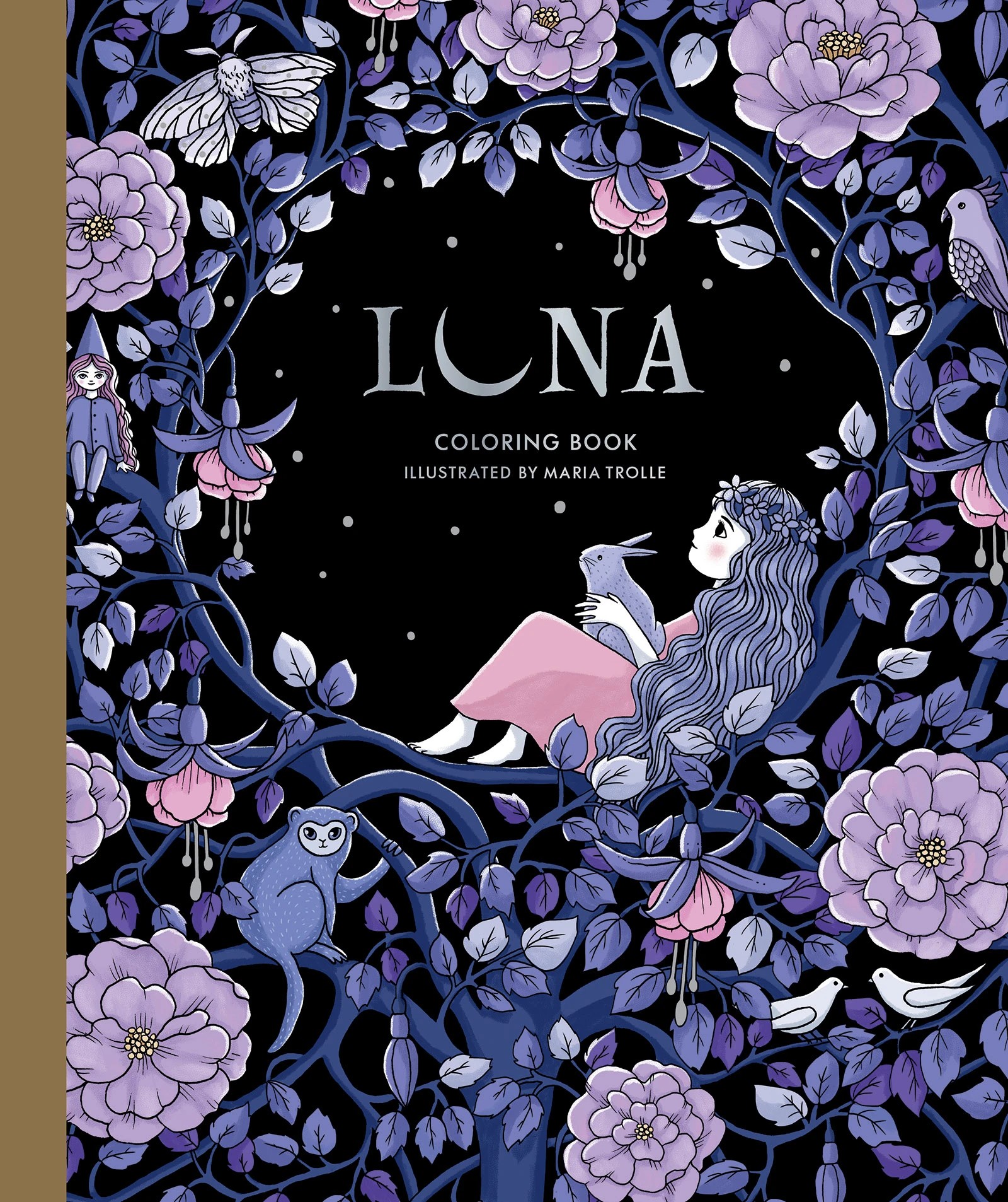 1 Luna Coloring Book by Maria Trolle - Book, 1 of 1