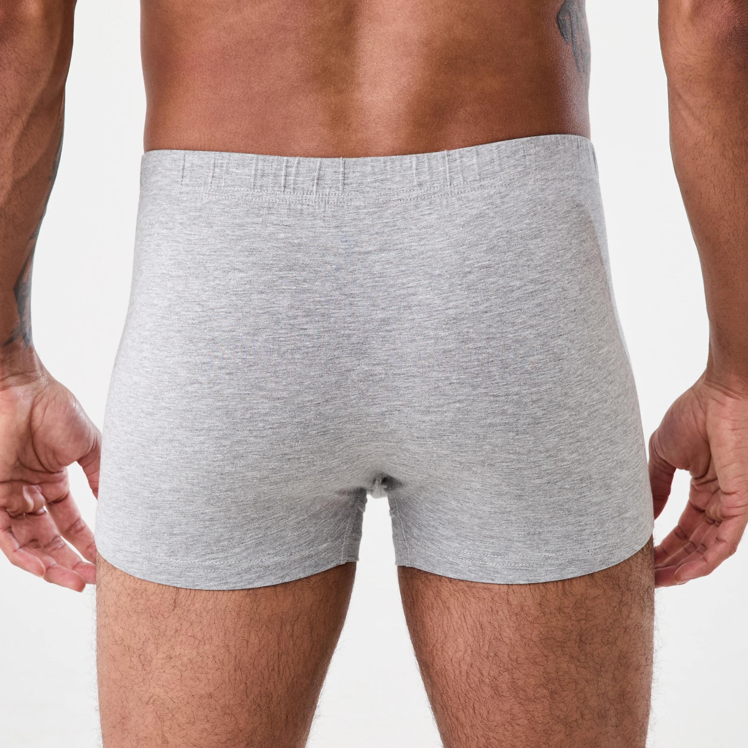 4 5 Pack Tunnel Waistband Trunks GRY MARLE, 4 of 6