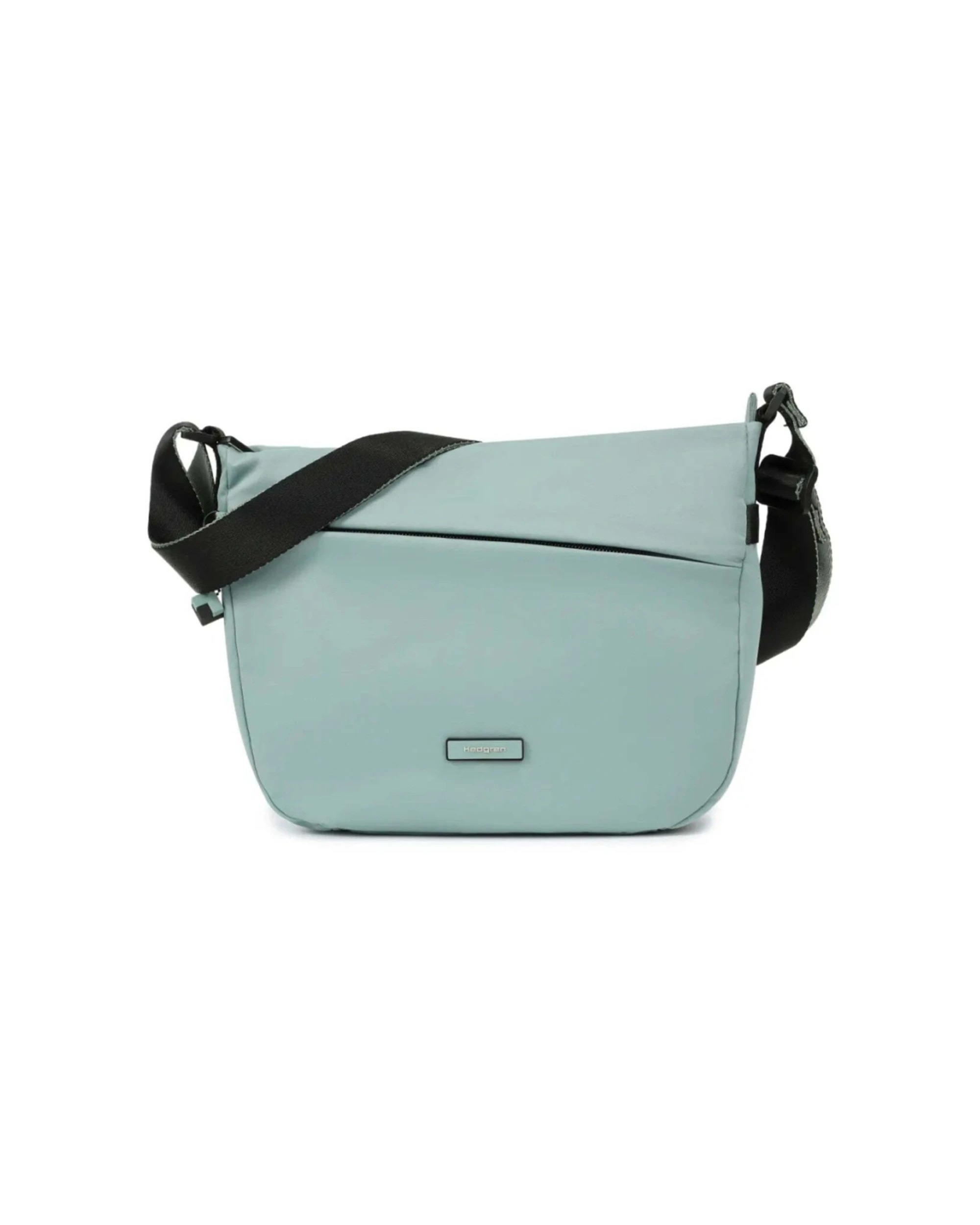 1 Hedgren Gravity Crossover Water Dust Repellent Shoulder Bag Medium Milieu - Green, 1 of 7