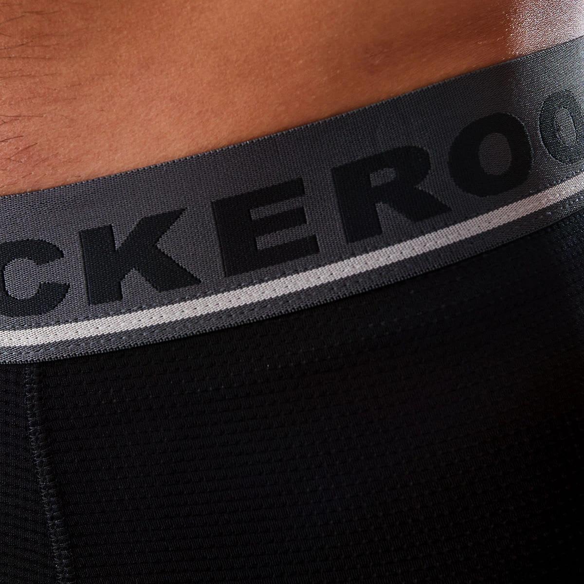 7 3 Pack Jackeroo Mid Length Mesh Trunks BLACK, 7 of 8