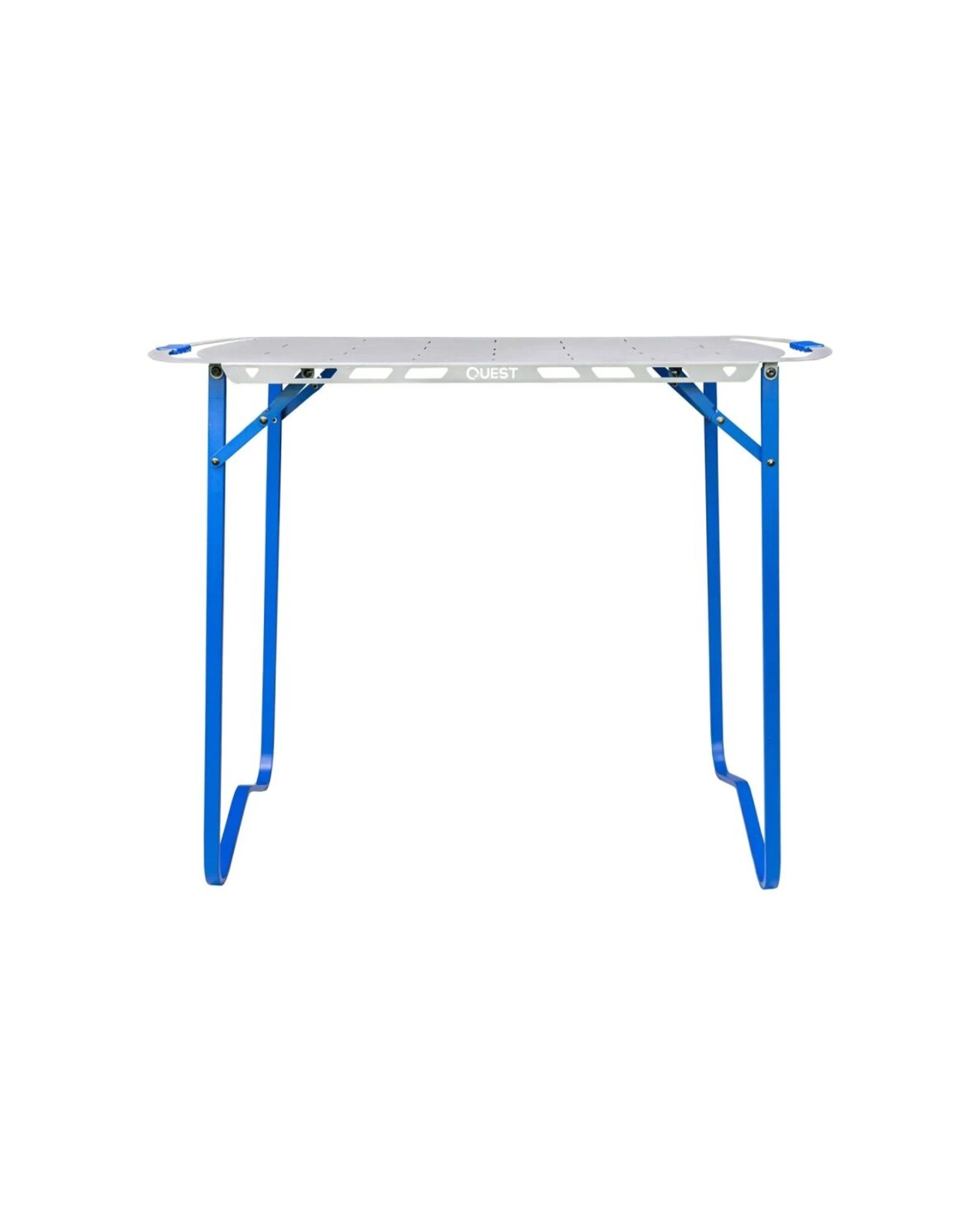 6 Quest Outdoors Vapour Table 90 Powder-Coated Steel Foldable Camping - Grey, 6 of 8