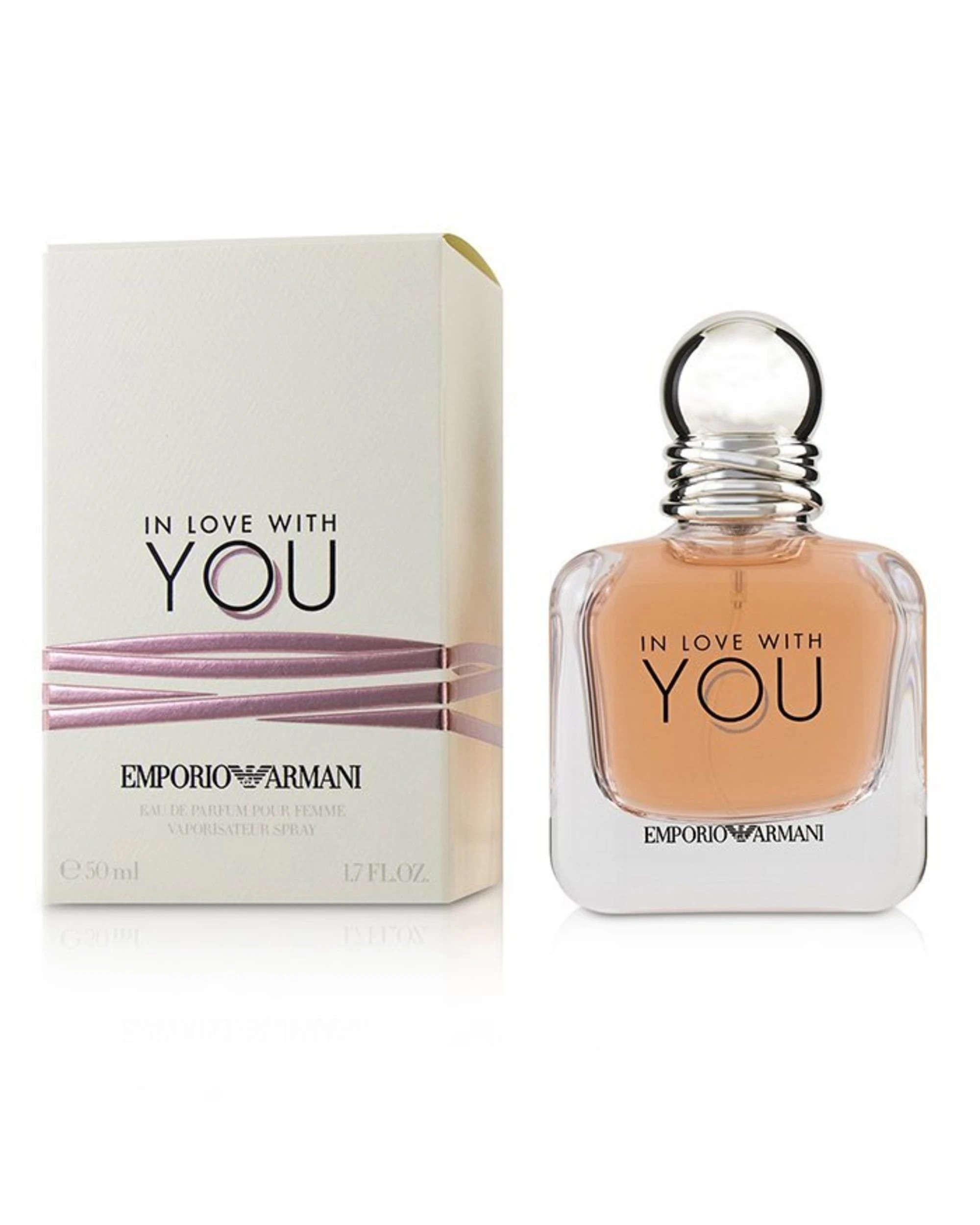 1 Giorgio Armani Emporio In Love With You Spray Scent Fragrance Eau De Parfum 50Ml - Red, 1 of 2