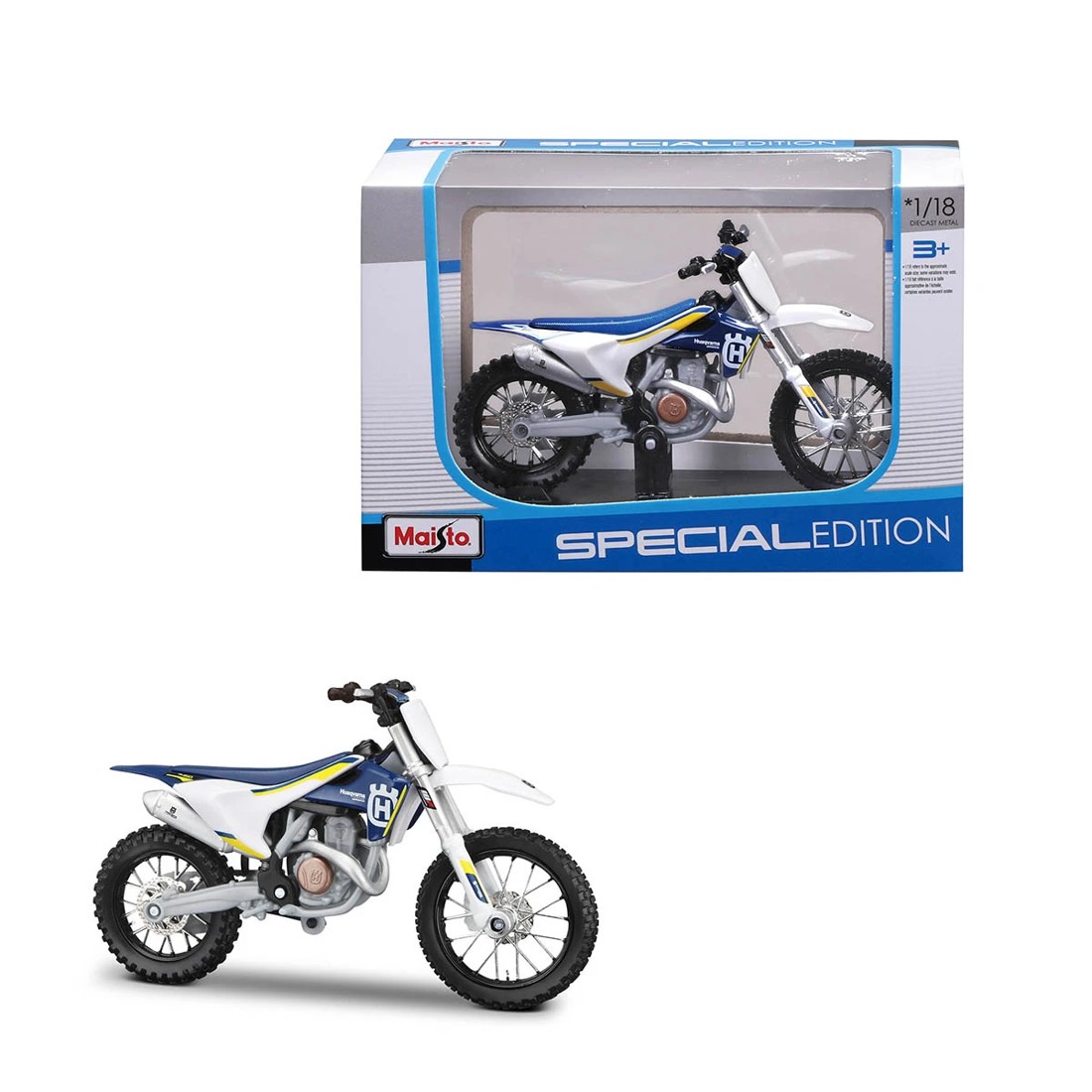 5 Maisto Special Edition 1/18 Die-cast Metal Motorbike Toy - Assorted, 5 of 9