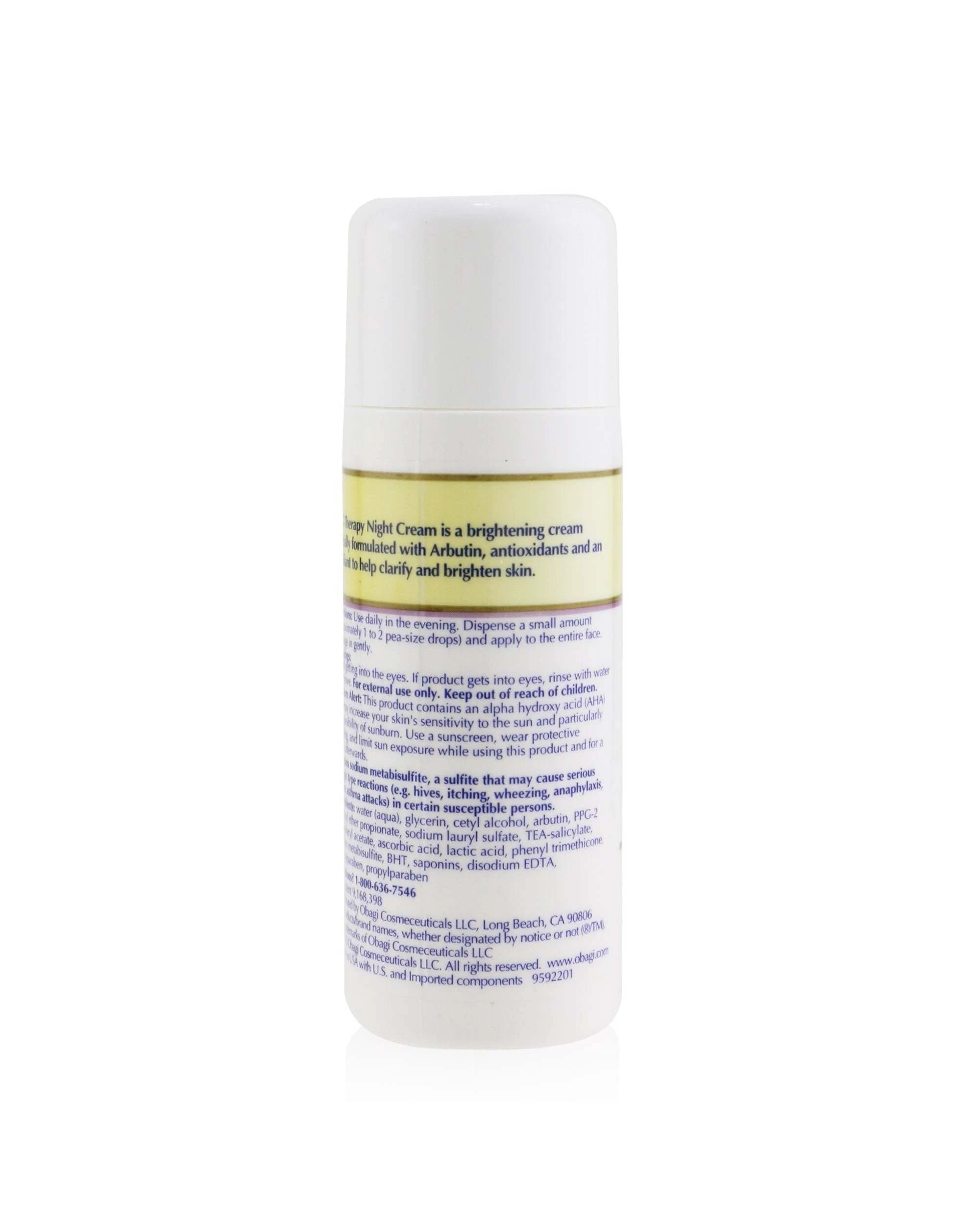 3 Obagi Obagi-C Fx C-Therapy Night Cream (Skin Brightening Cream) 57g/2oz, 3 of 3