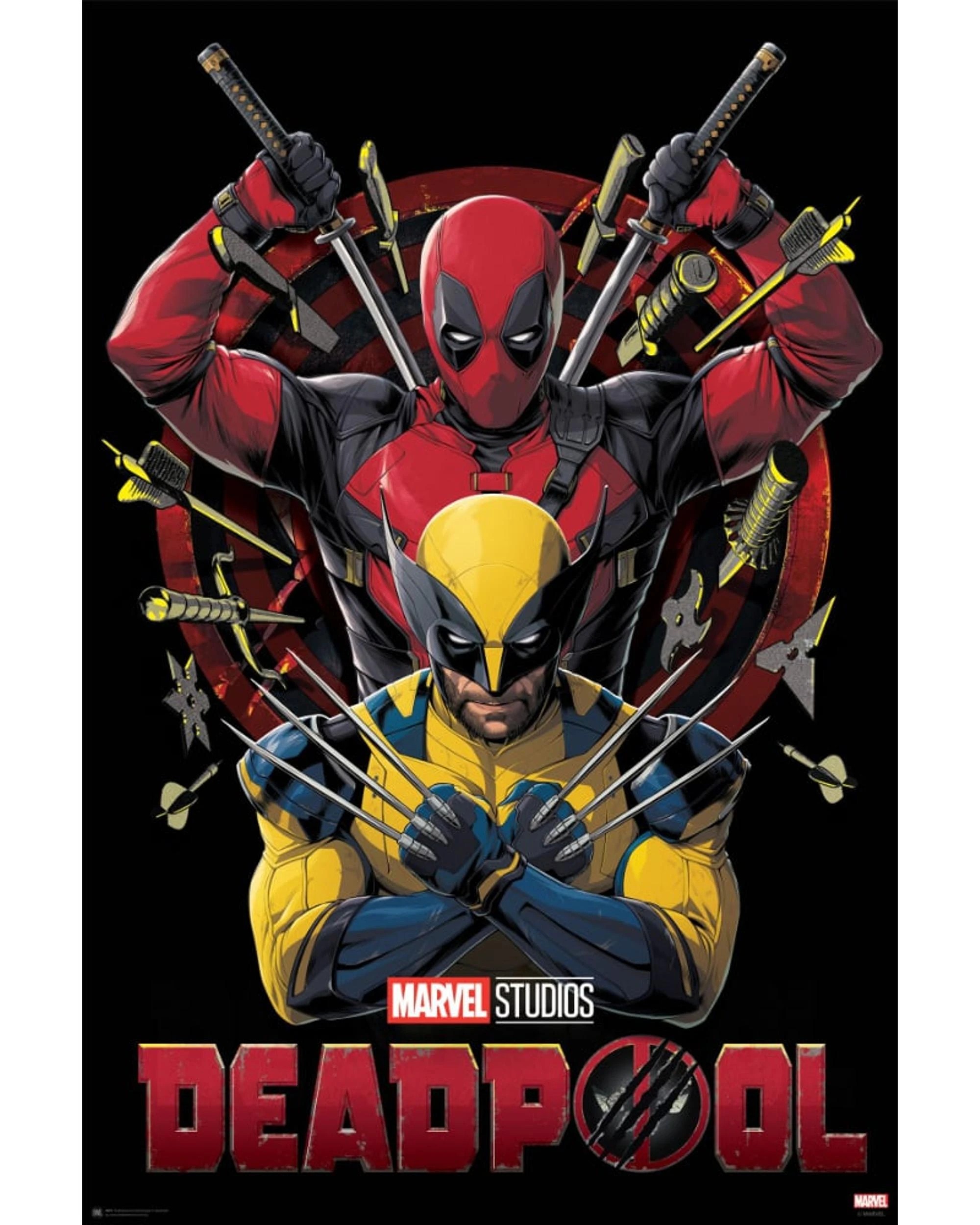 1 Marvel Deadpool and Wolverine Movie Poster, 1 of 1