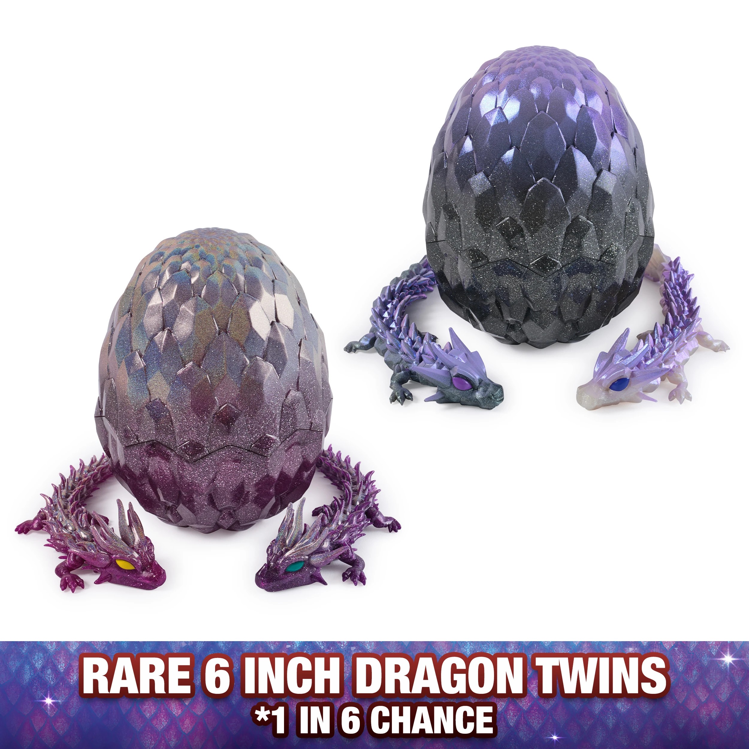 3 32cm CrystaLynx Dragons - Assorted, 3 of 6