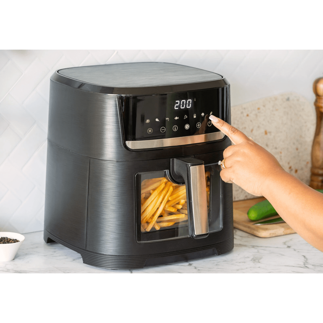 5 Healthy Choice 1700 Watts 10L Digital Air Fryer with Viewing Window, 5 of 6