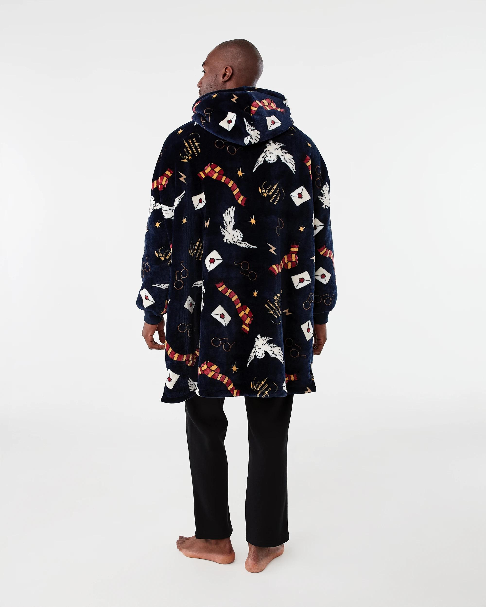 3 Harry Potter License Pullover Gown Nvy Hp, 3 of 7