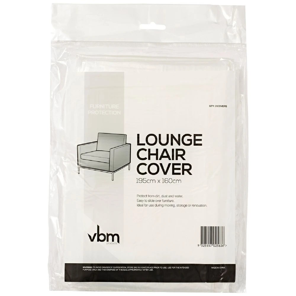 1 Visy Lounge Chair Plastic Protector 2 Pack, 1 of 2