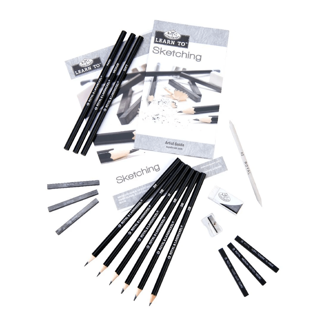 4 Royal & Langnickel Learn To Sketch Set 31 Pieces, 4 of 9