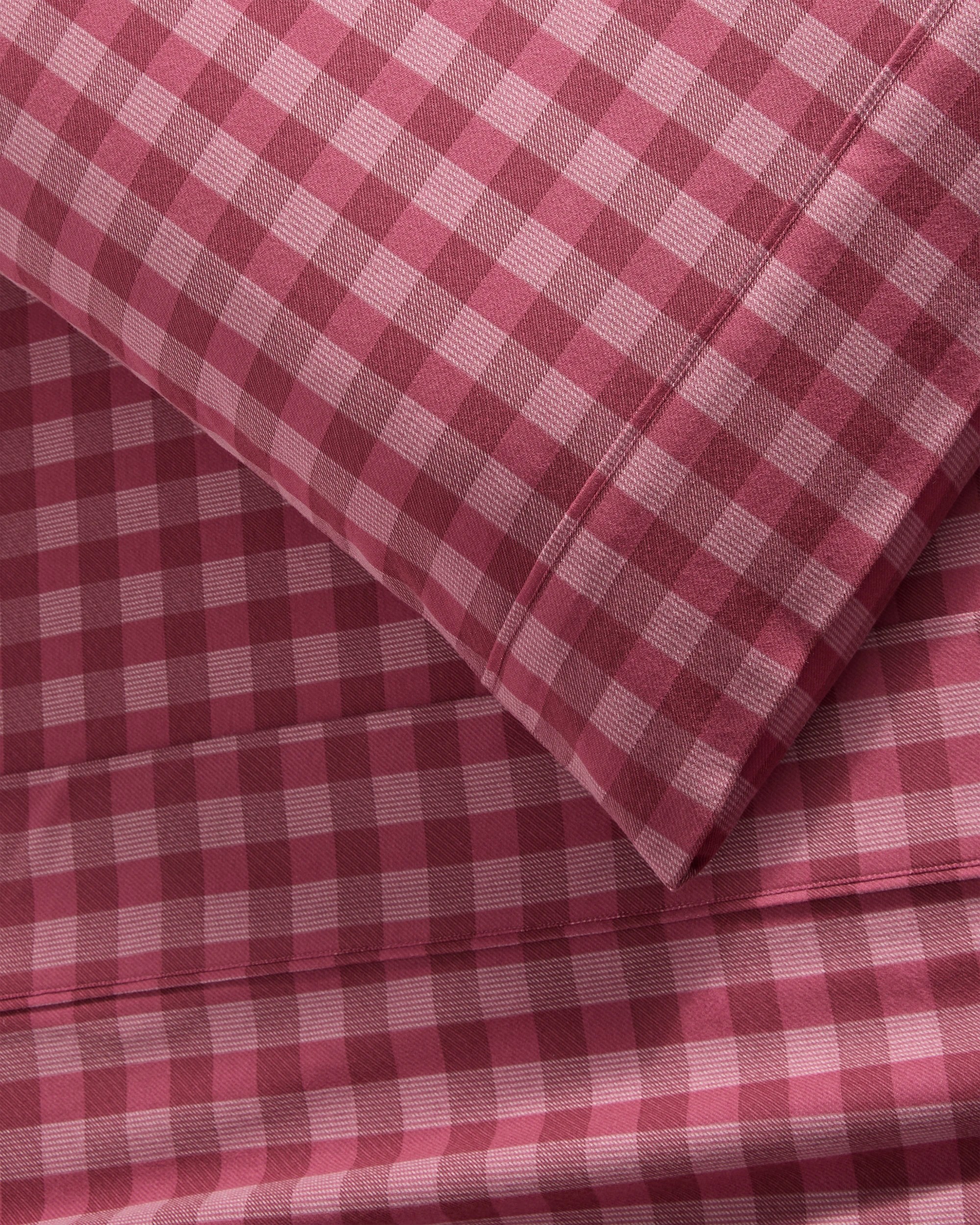 3 Target Knox Check Flannelette Sheet Set - Double Bed - Pink, 3 of 4