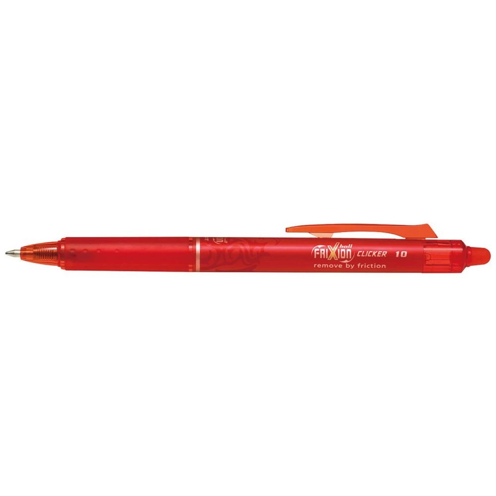 1 PILOT Frixion Clicker Erasable Gel Pen 1mm Red, 1 of 2