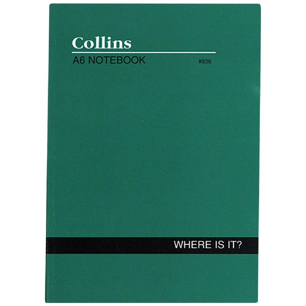 1 Collins No.936 A6 Indexed Notebook Where Is It?, 1 of 2