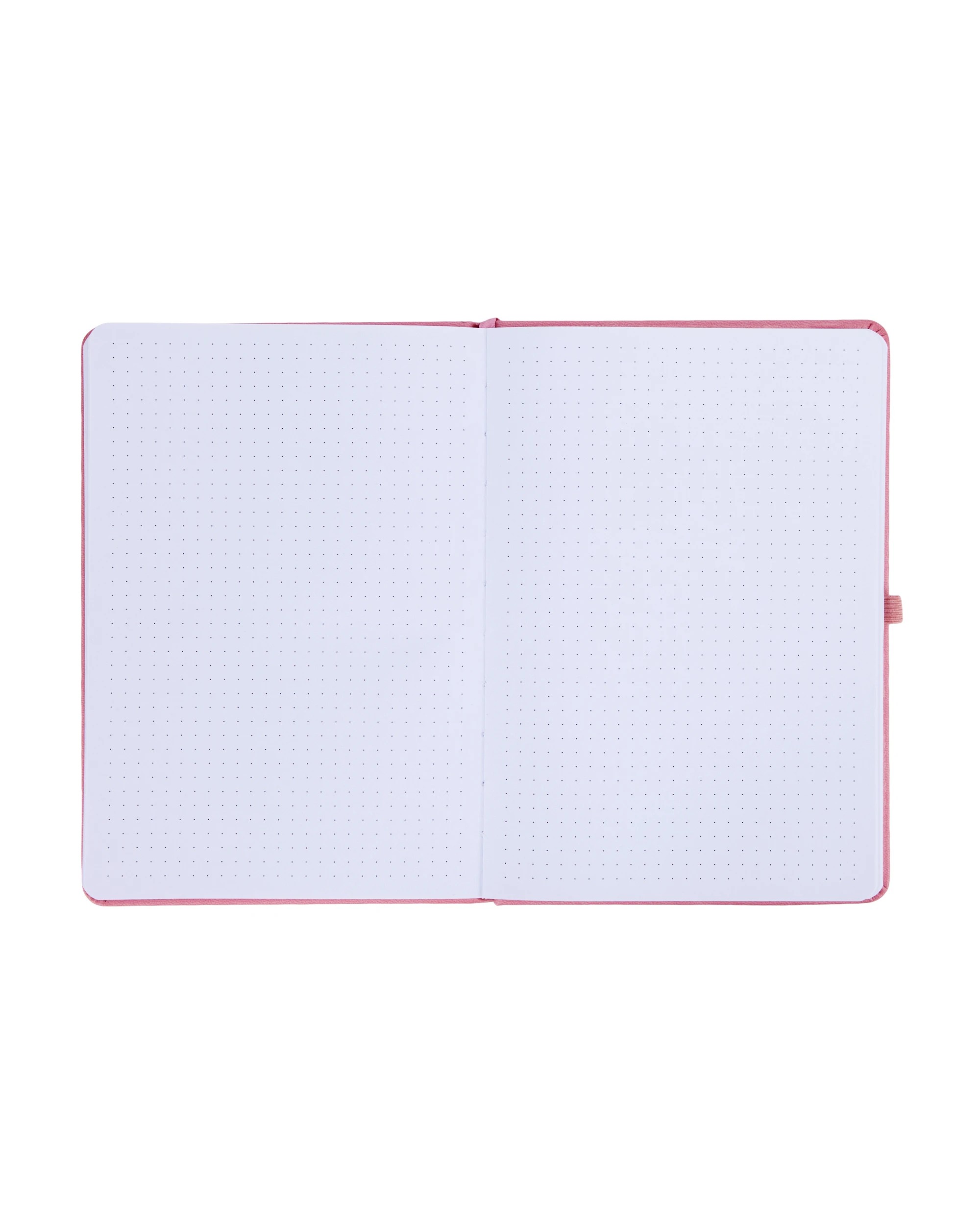 2 A5 Journal Bullet Pink 100gsm 192 Pages, 2 of 5