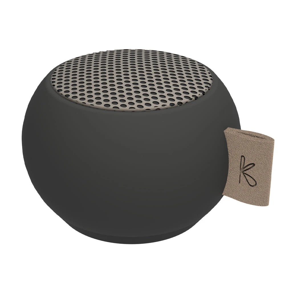 3 Kreafunk Ago Mini Bluetooth Speaker - Black - Black, 3 of 4