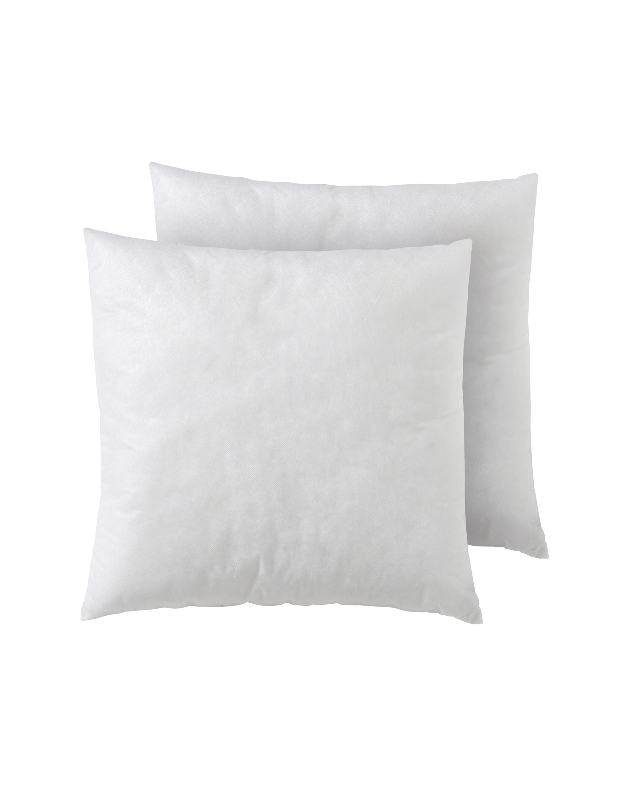 2 Dreamaker Square Cushion Insert Polyester Fill Twin Pack 50x50cm - White, 2 of 9