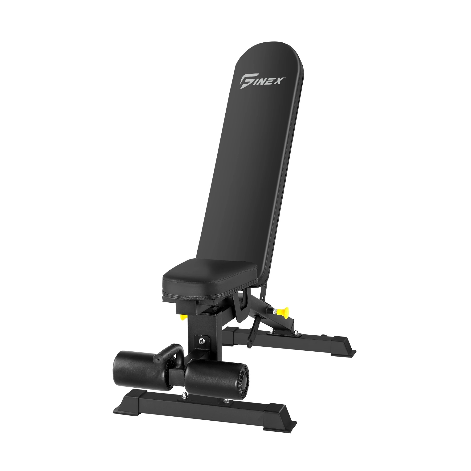 5 Finex Adjustable Weight Bench FID Bench - Black, 5 of 8