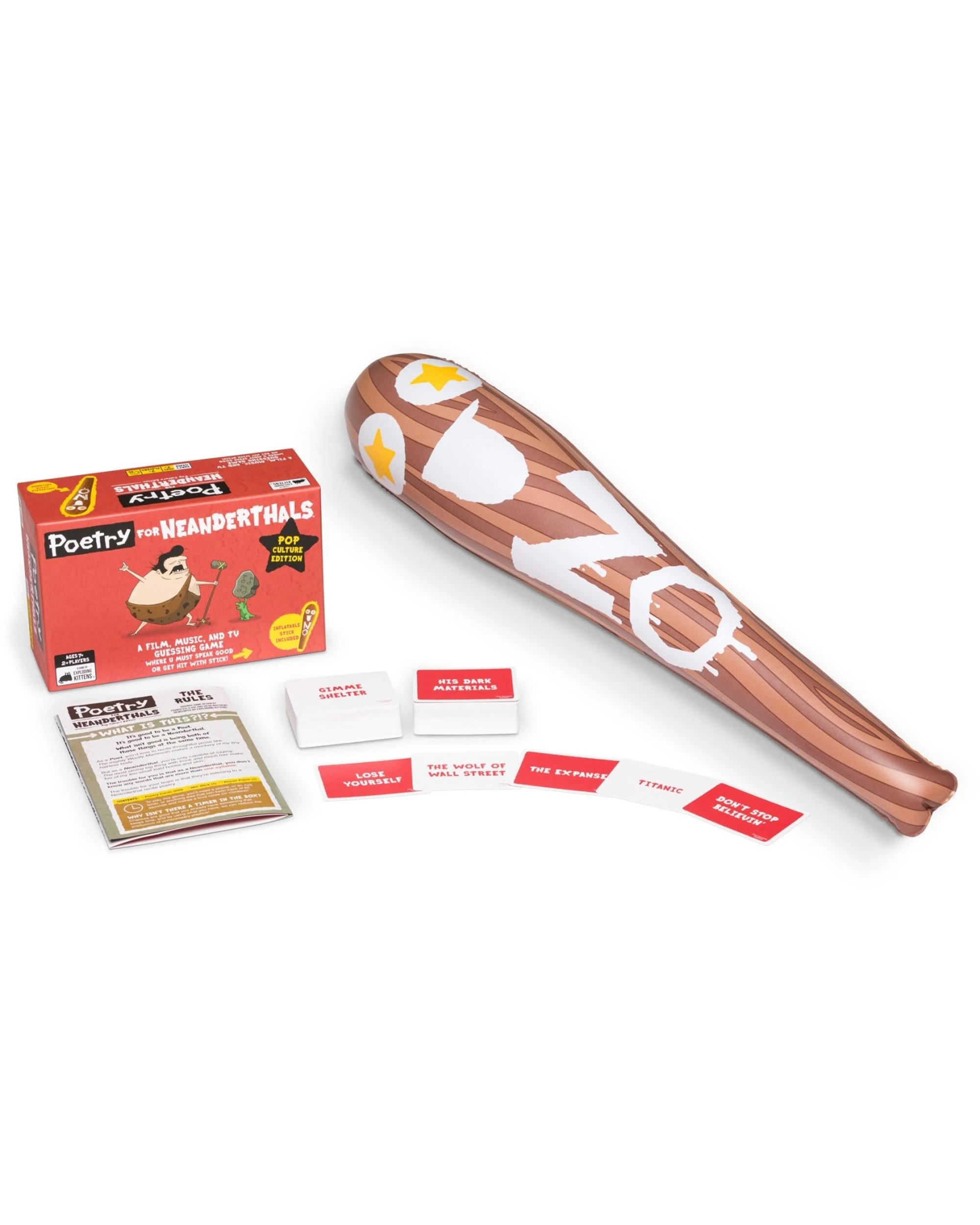 2 Poetry for Neanderthals Pop Culture Edition Card Game, 2 of 4