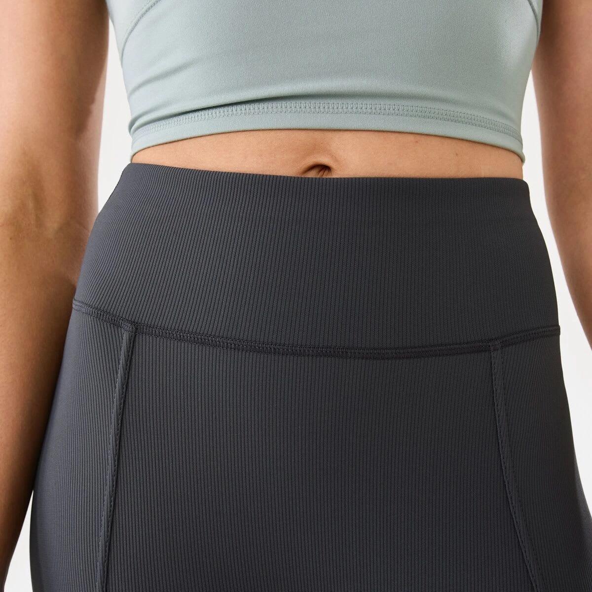 5 Active Womens Studio Flare Leggings DARKISH GREY, 5 of 7