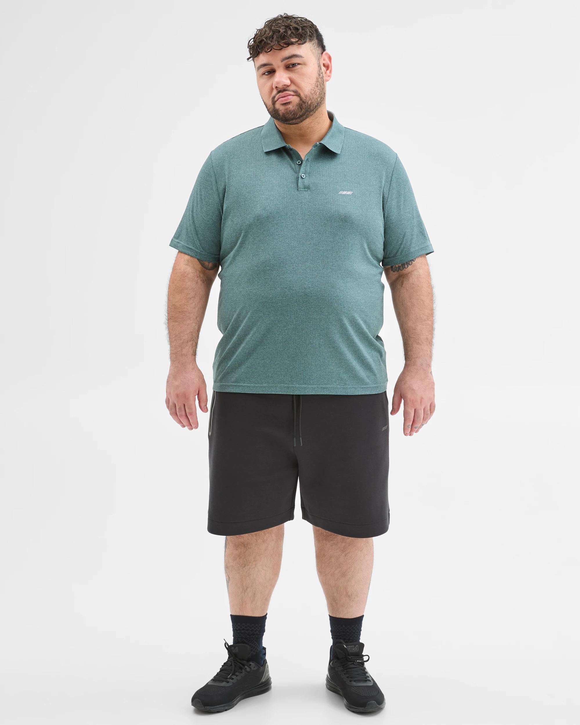 2 Target Plus Size Active Polo Top GREEN, 2 of 6