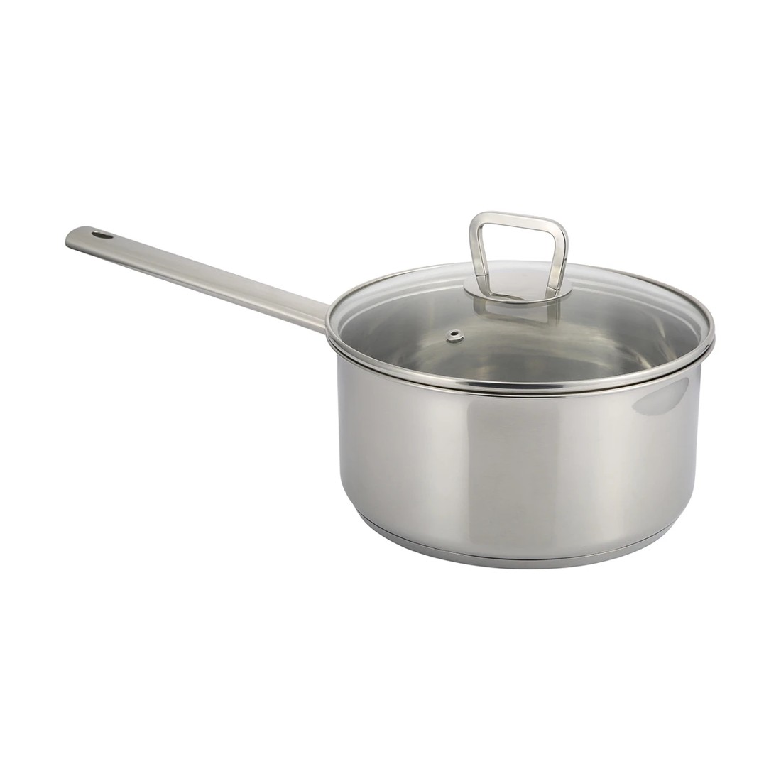 1 20cm Stainless Steel Saucepan with Aluminium  Base, 1 of 8