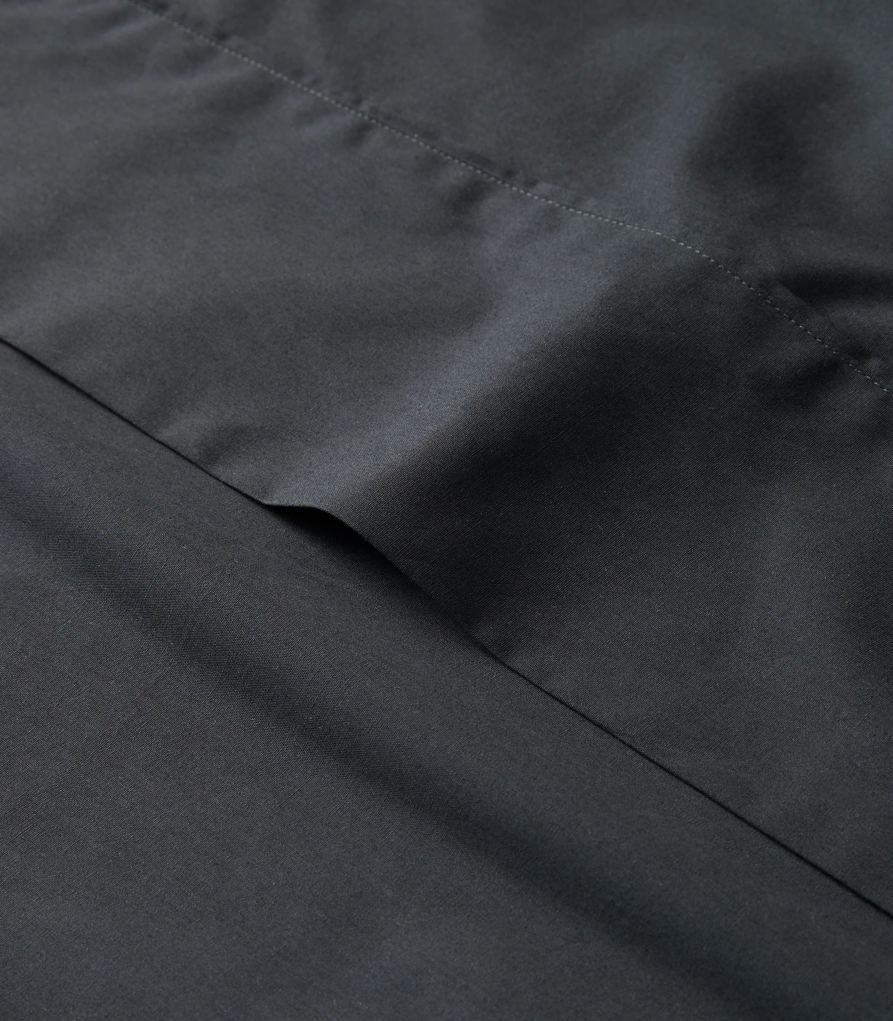 2 Target Australian Cotton 250 Thread Count Flat Sheet - Single Bed - Black, 2 of 2