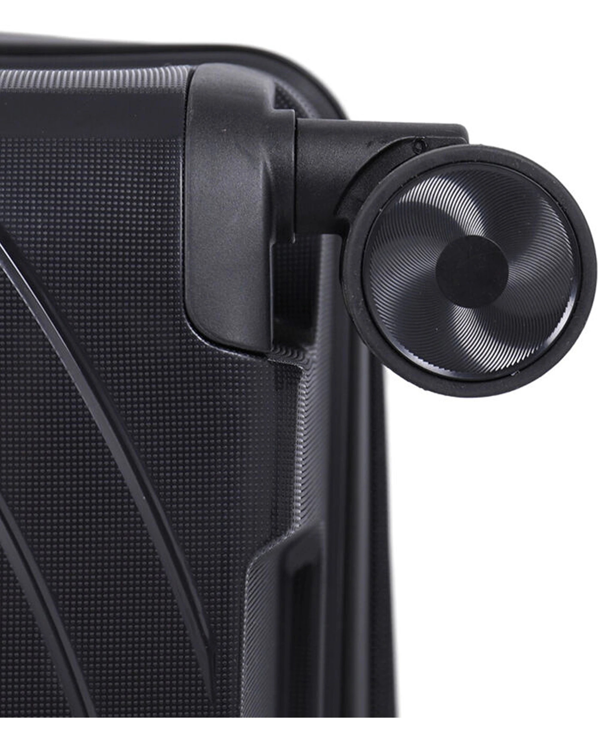 9 Paklite Solar Large Travel Luggage Suitcase Lightweight 75x50cm - Black, 9 of 9
