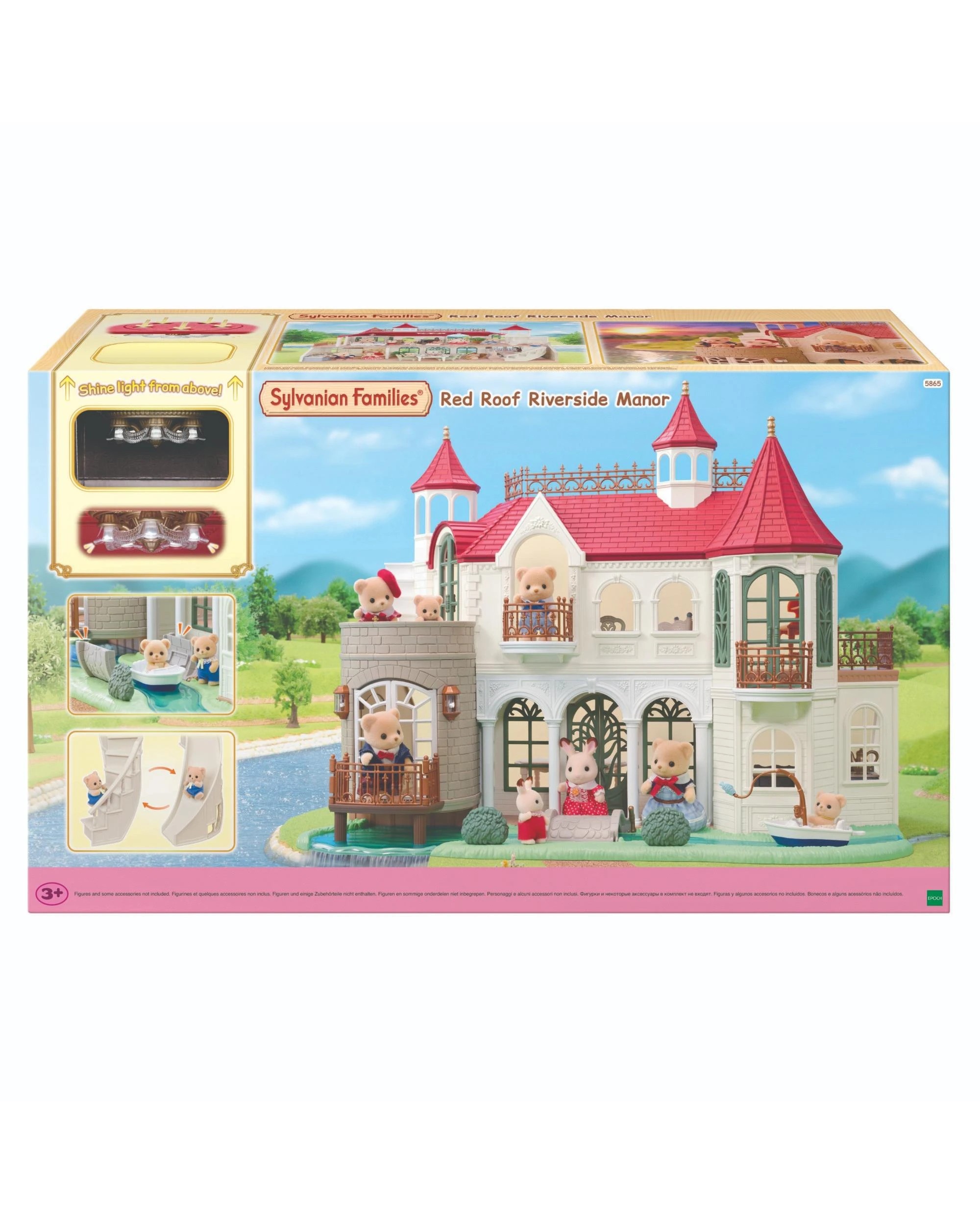 2 Sylvanian Families Red Roof Riverside Manor, 2 of 9