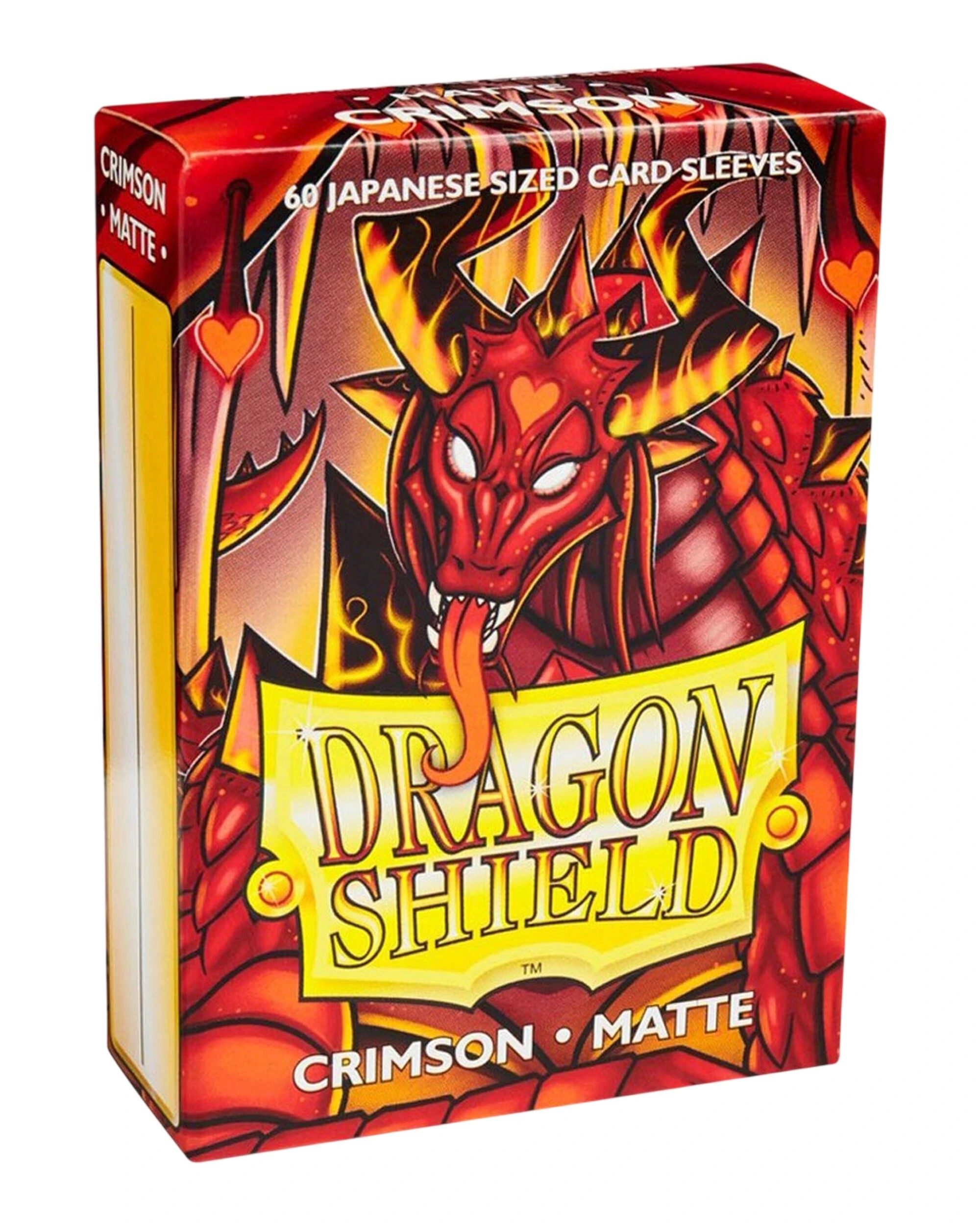 Arcane Tinmen Dragon Shield Japanese 60ct Matte Crimson Sleeves