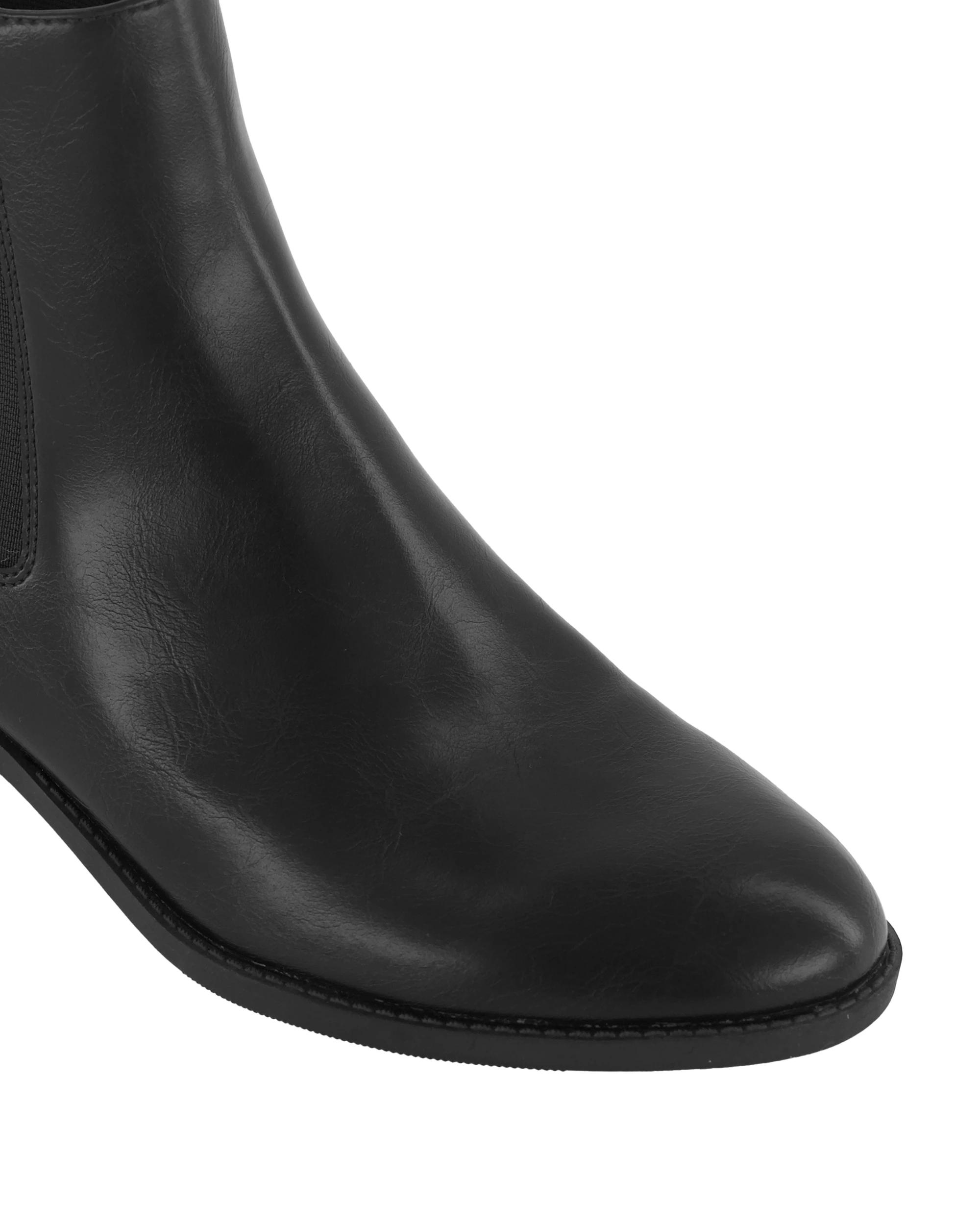 4 Short Block Gusset Boots Black, 4 of 5