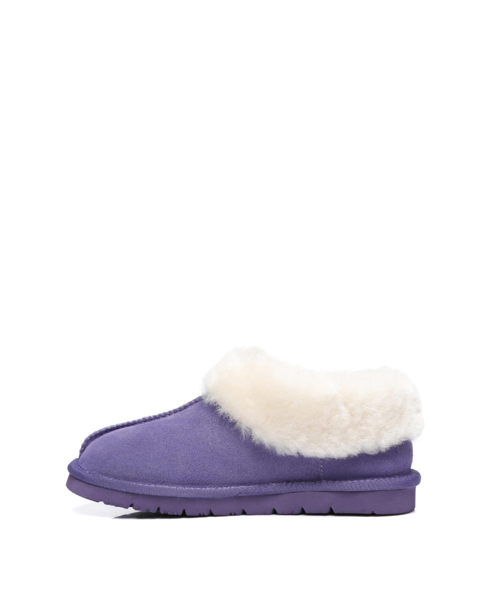 4 Australian Shepherd UGG Unisex Homey Slippers LILAC, 4 of 5