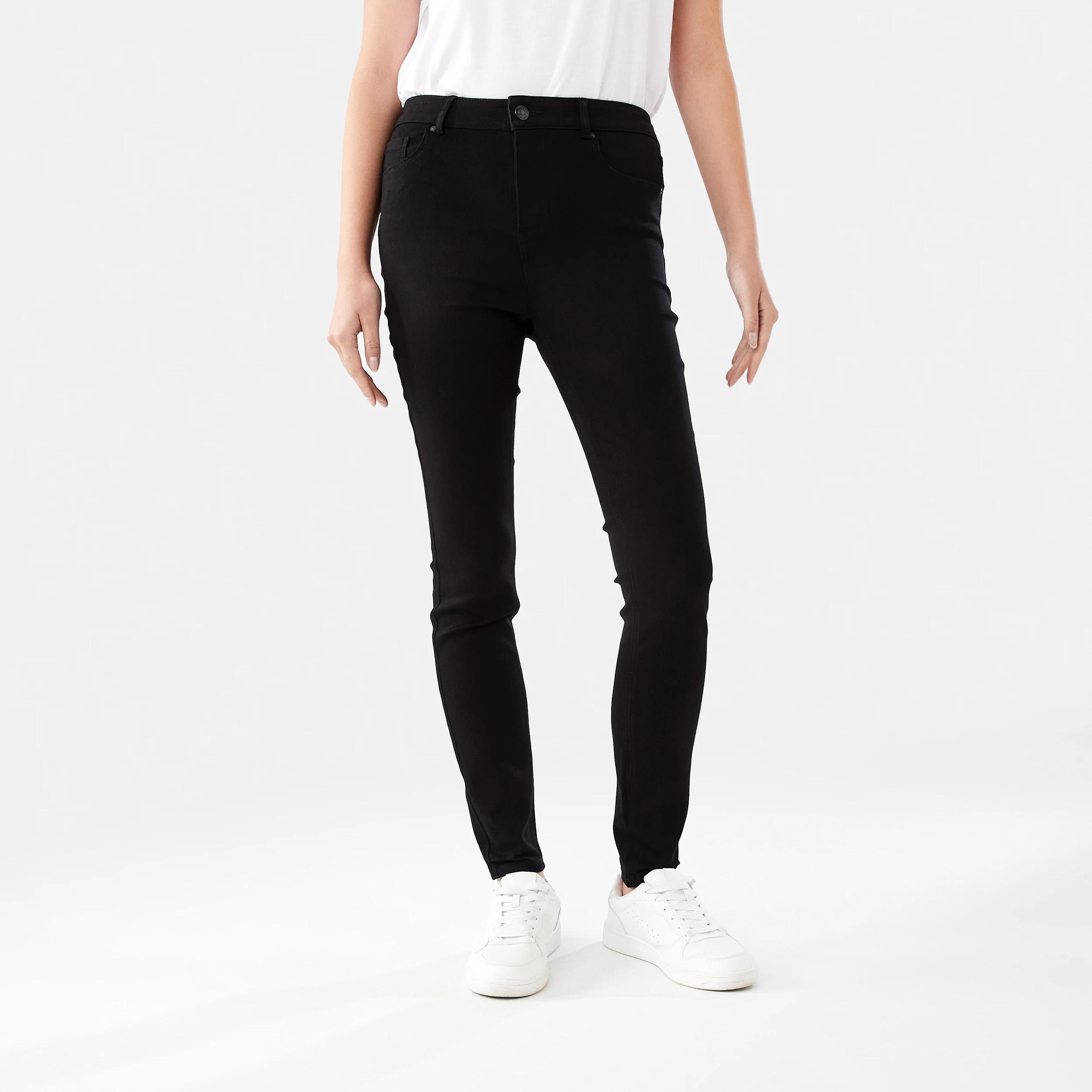 1 Soft Touch High Rise Jeans BLACK WASH, 1 of 9