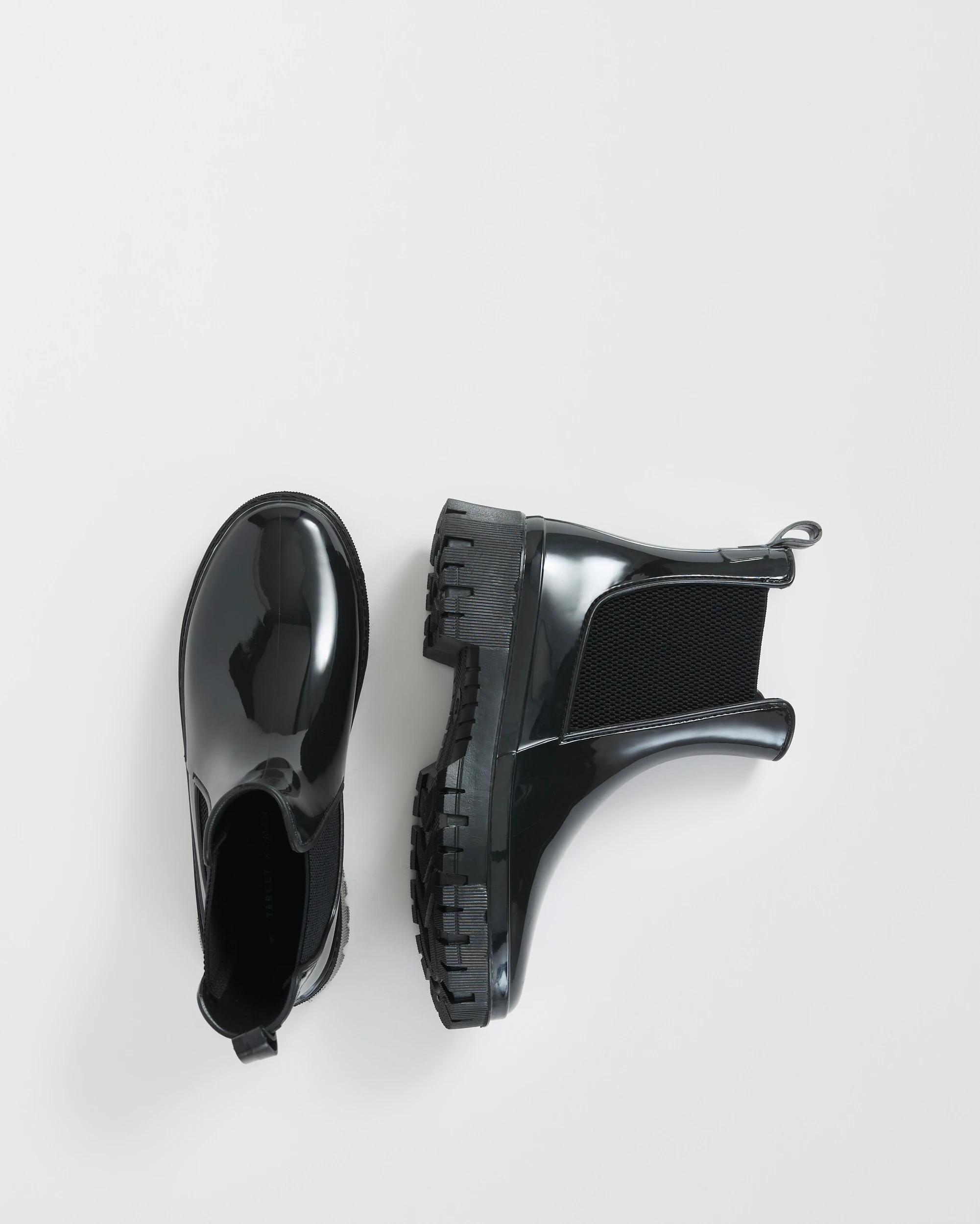 3 Target Woman Low Rainboots - Bree II BLACK PATENT, 3 of 3