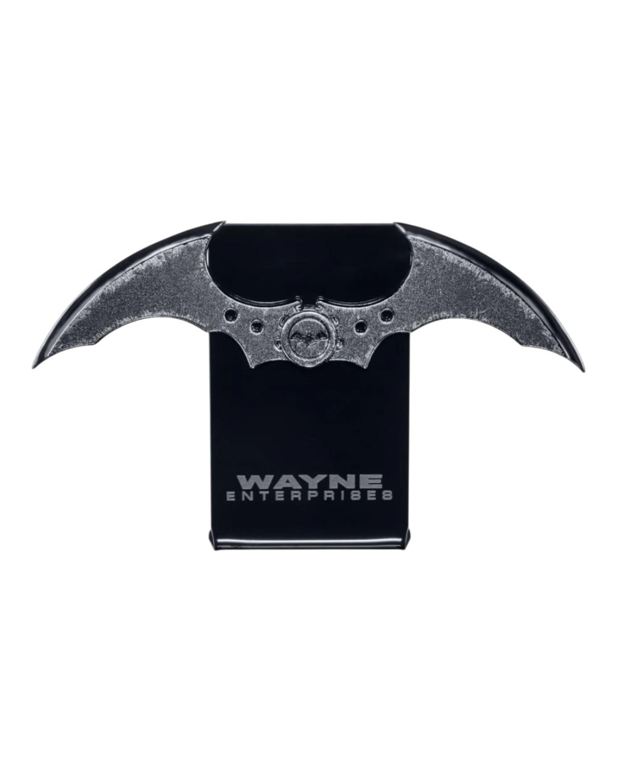 1 DC Batman Arkham Asylum Scaled Batarang Replica with Stand, 1 of 3