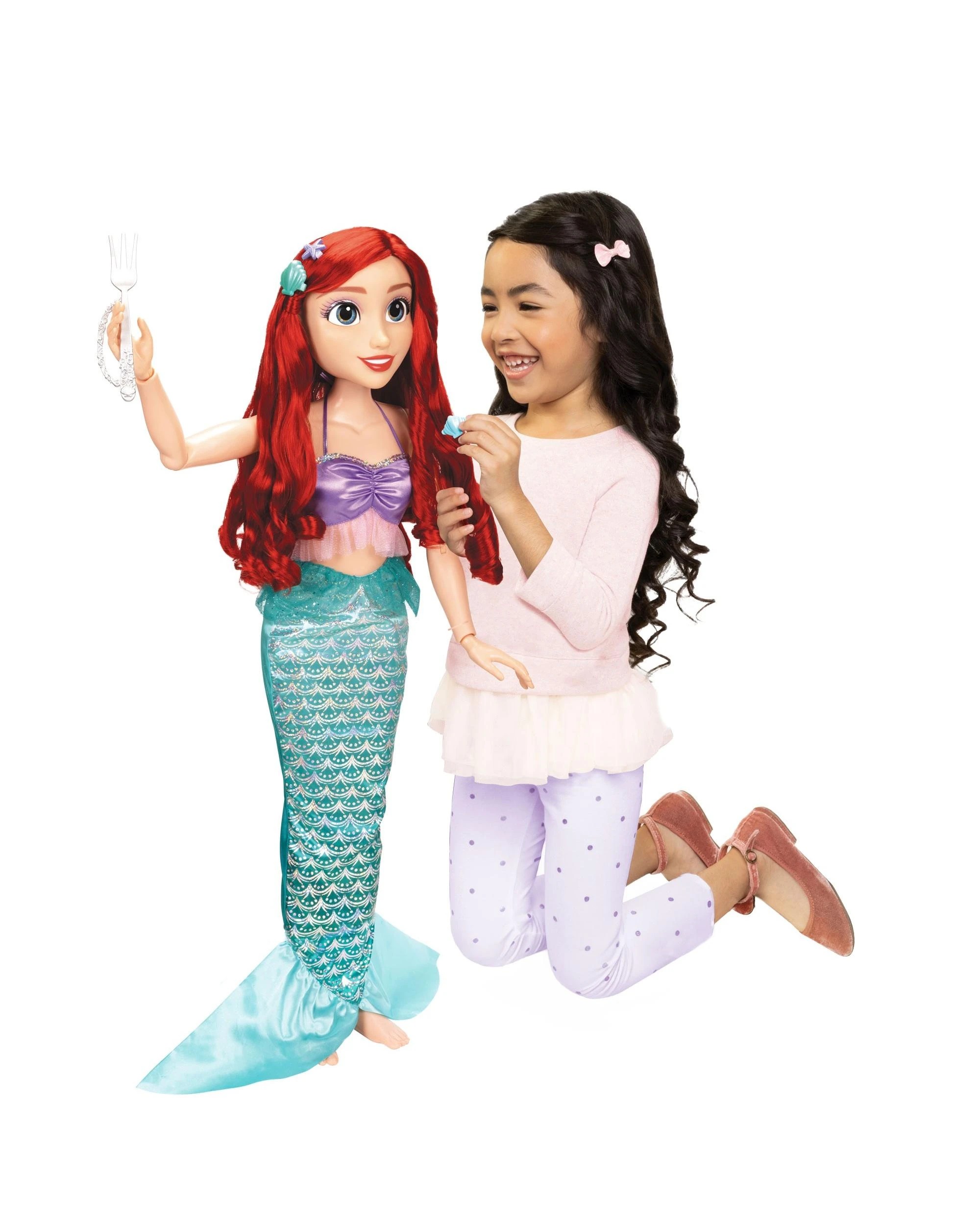 7 Disney Princess Playdate Ariel 32 inch Doll, 7 of 7