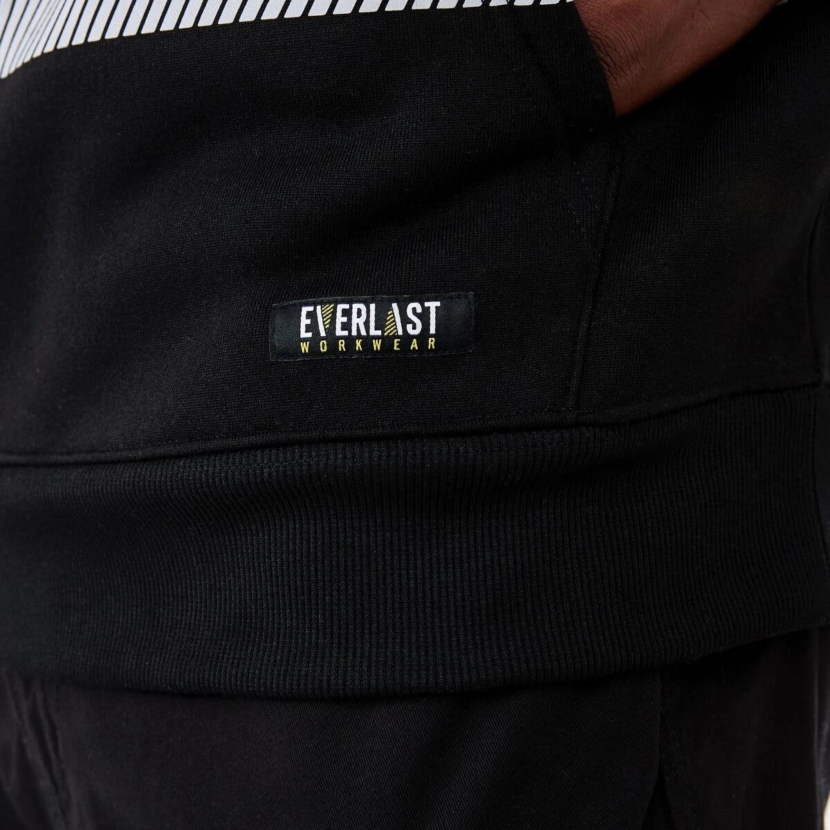 8 Everlast Work Reflective Pull Over Hoodie Black, 8 of 10