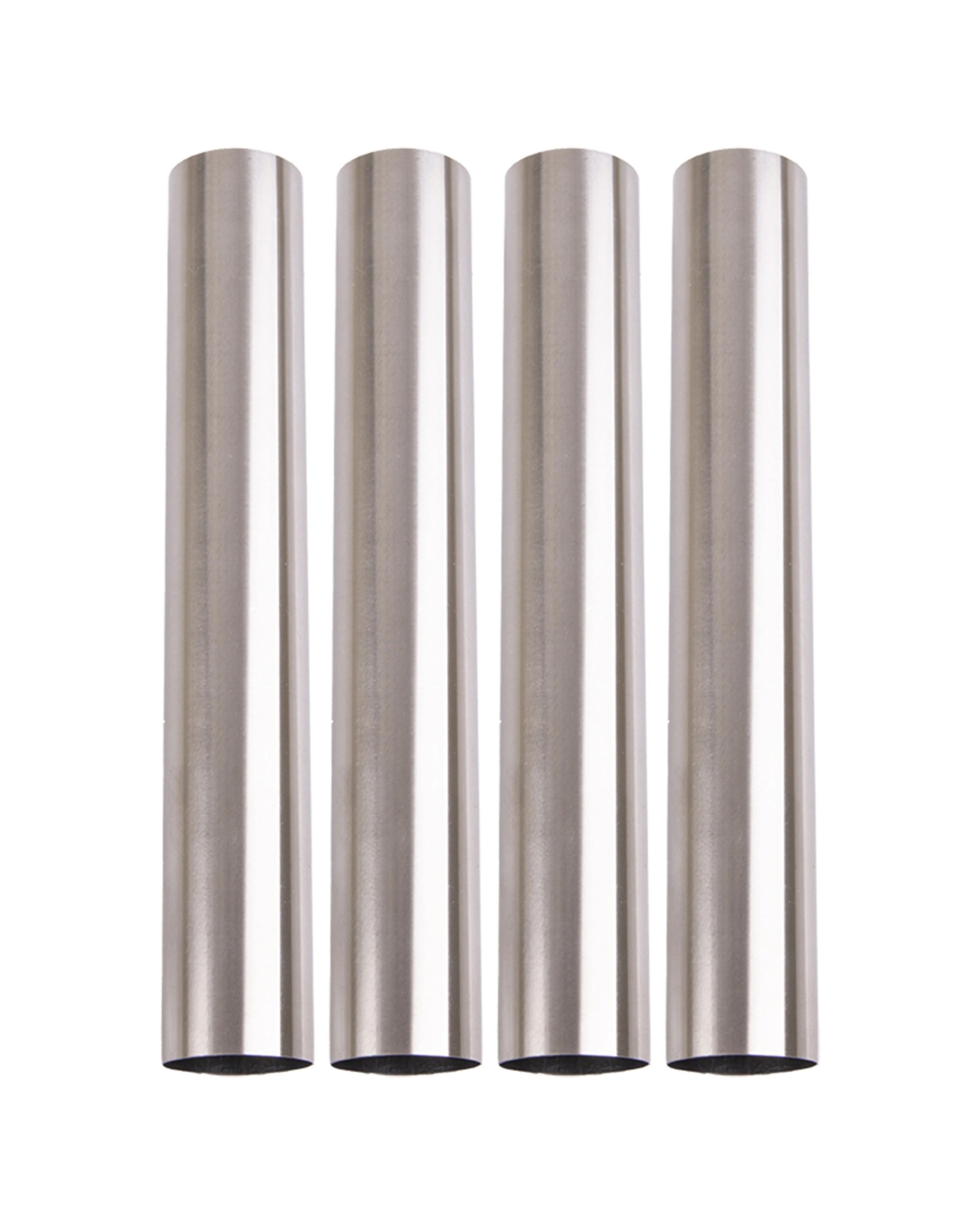 4 Appetito 6x 4pc Stainless Steel Cannoli Tubes Home Kitchen Cooking - Metallic, 4 of 4