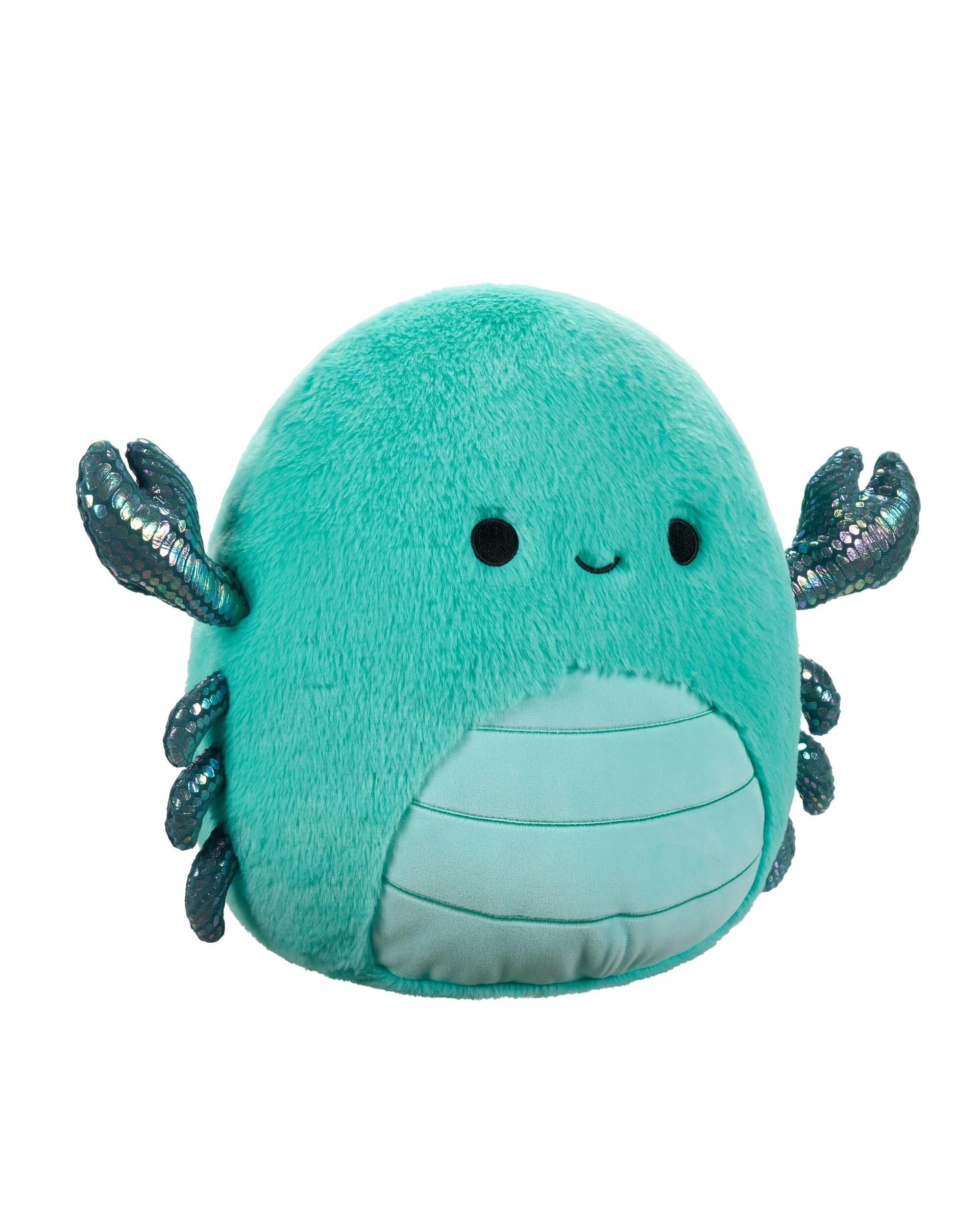 3 Squishmallows Fuzzamallows Carpio the Scorpio 12 inch Plush - Blue, 3 of 5
