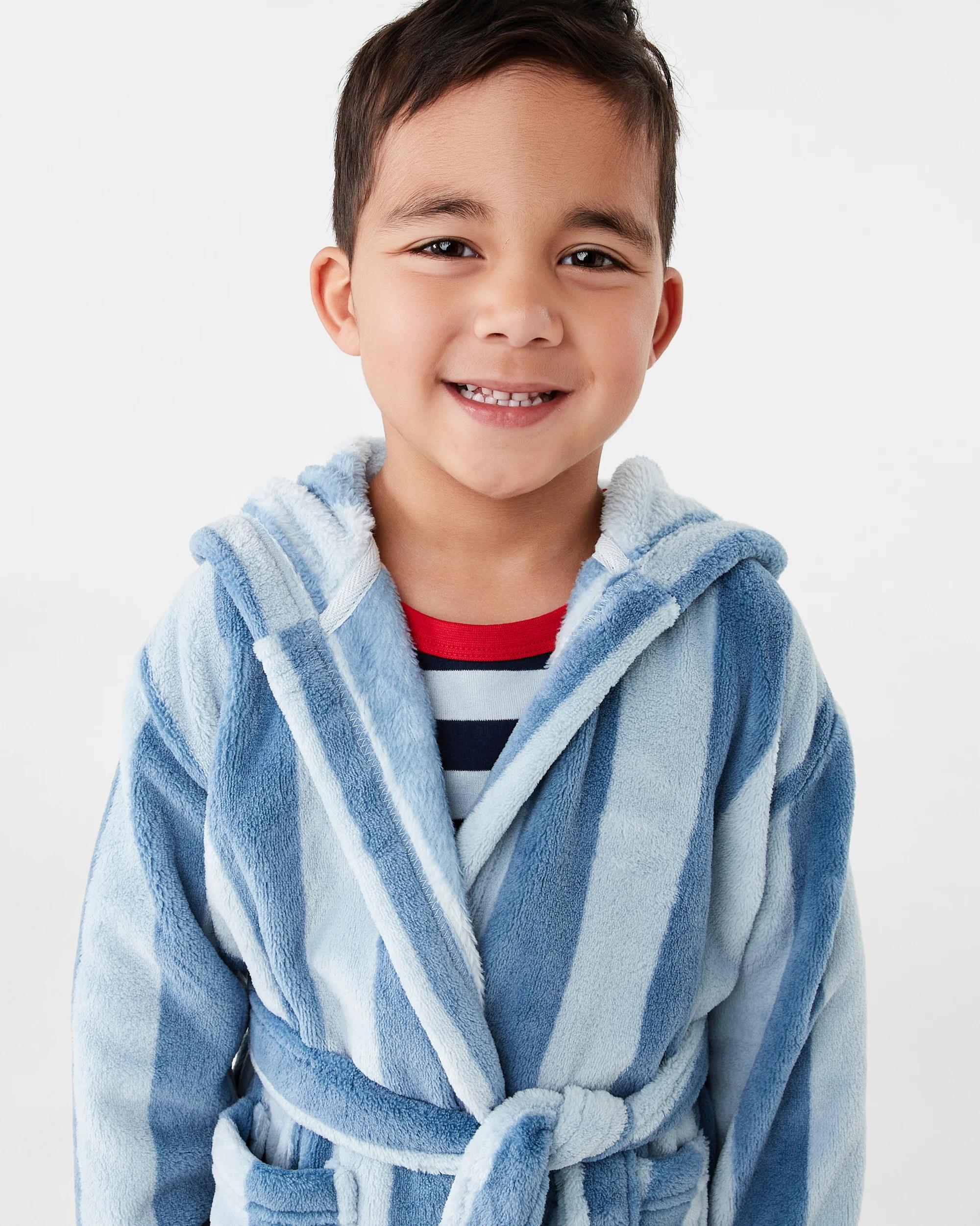 3 Stripe Gown Blu Strp, 3 of 5