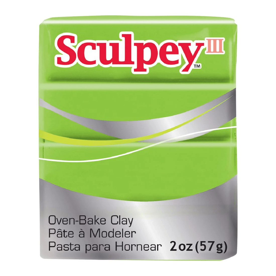 1 Sculpey III Modelling Clay Granny Smith 57g, 1 of 3