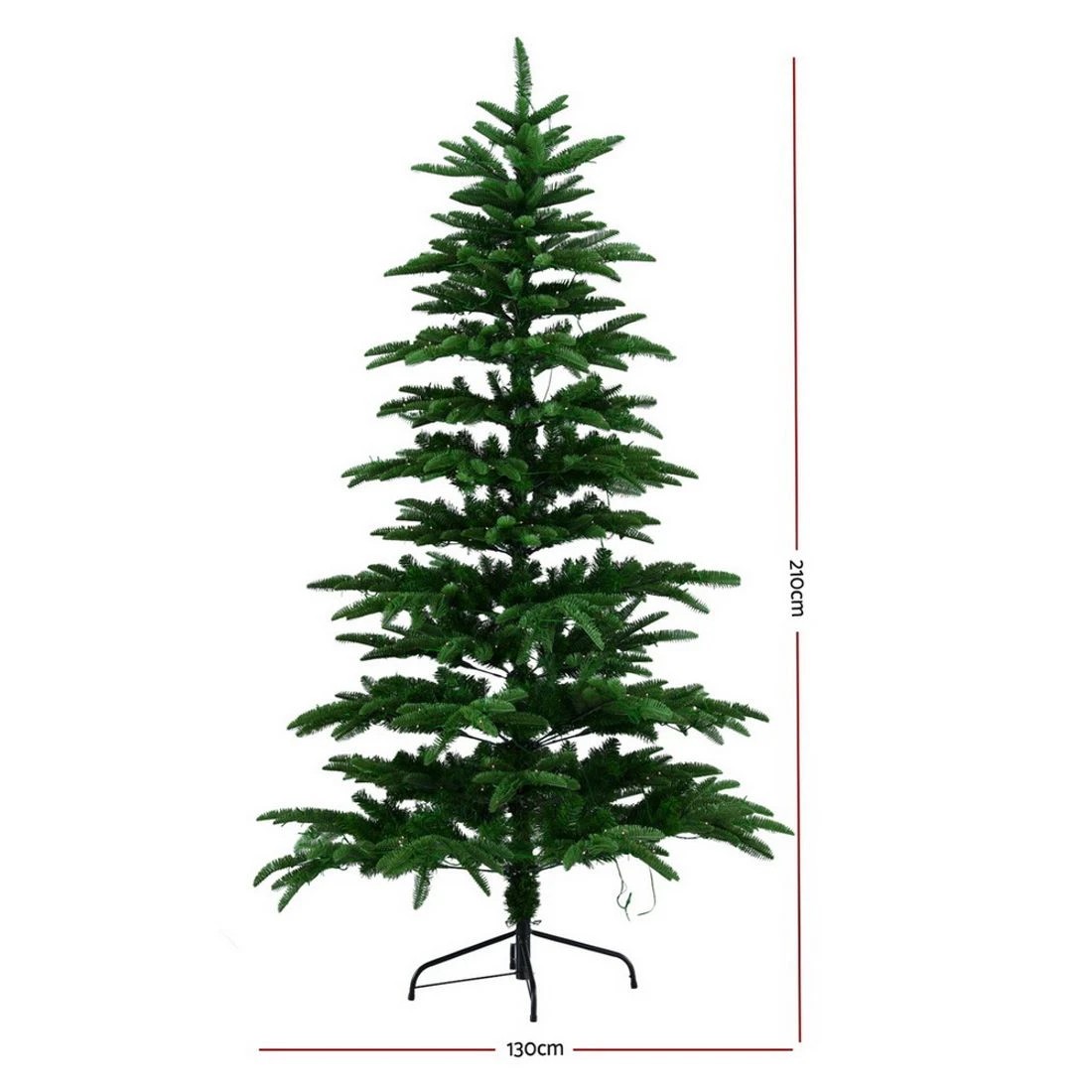 3 Jingle Jollys Christmas Tree 2.1M LED Sparse Xmas Tree 860 Tips Party Decoration - Green, 3 of 7