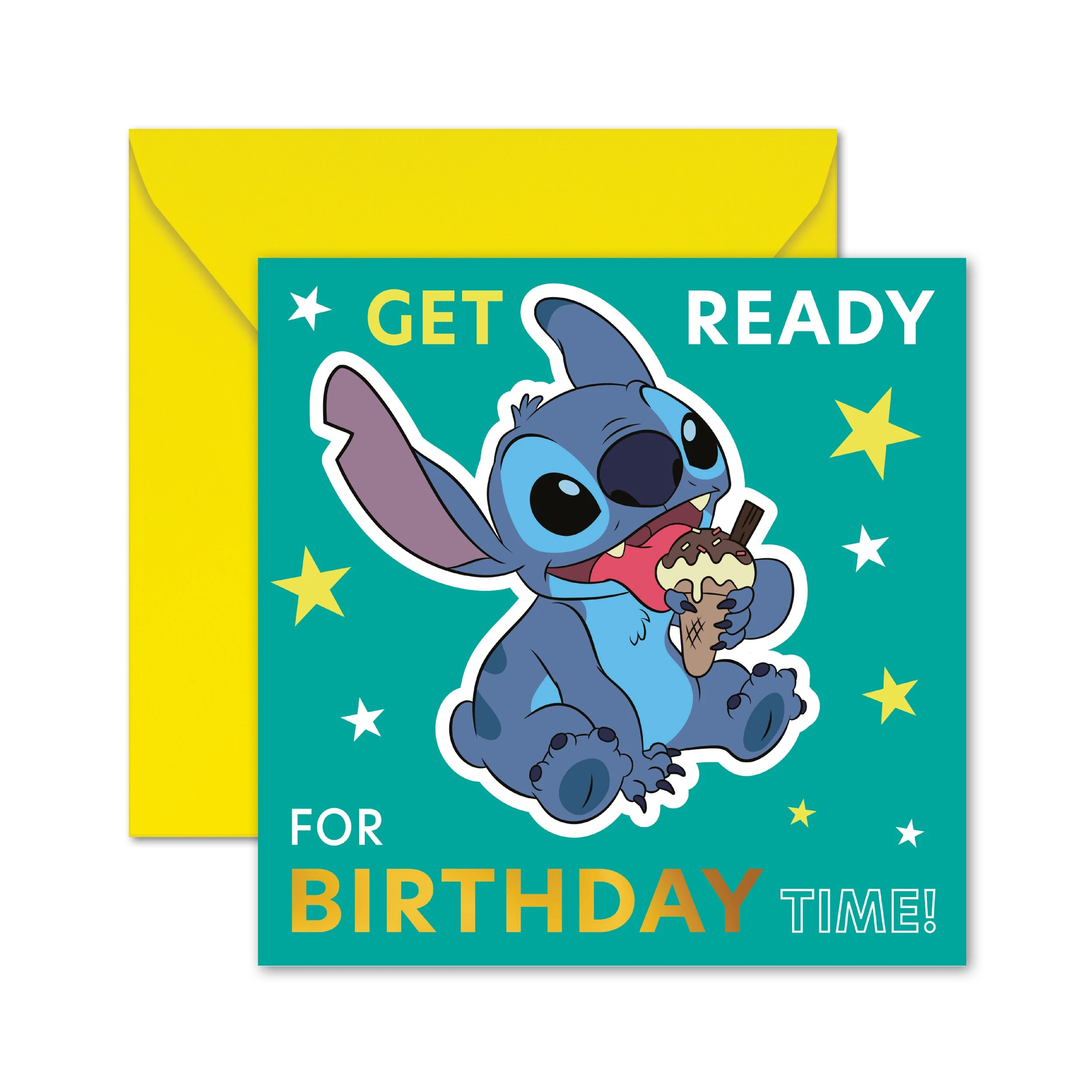 1 Hallmark Birthday Card - Disney Lilo and Stitch, 1 of 3