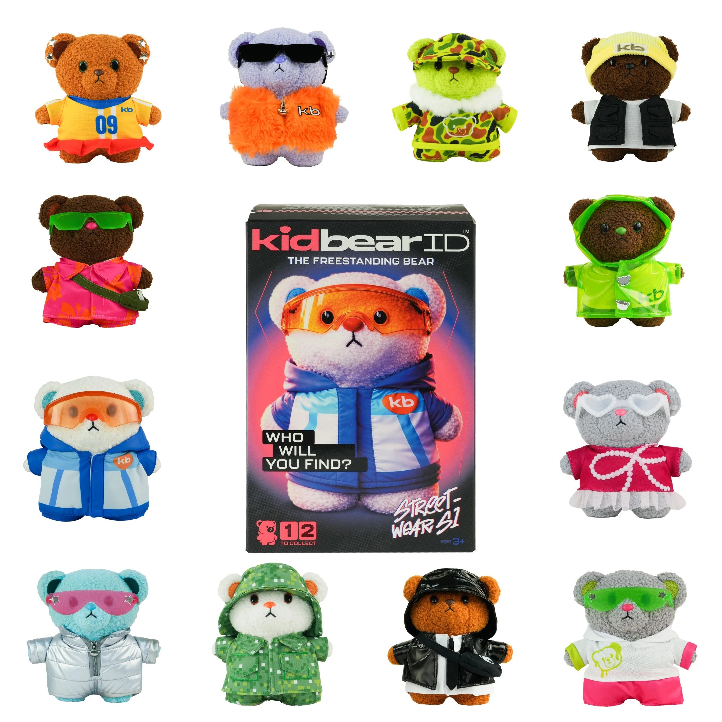 1 KidBear ID Series 1 Streetwear Blind Box - Assorted, 1 of 10