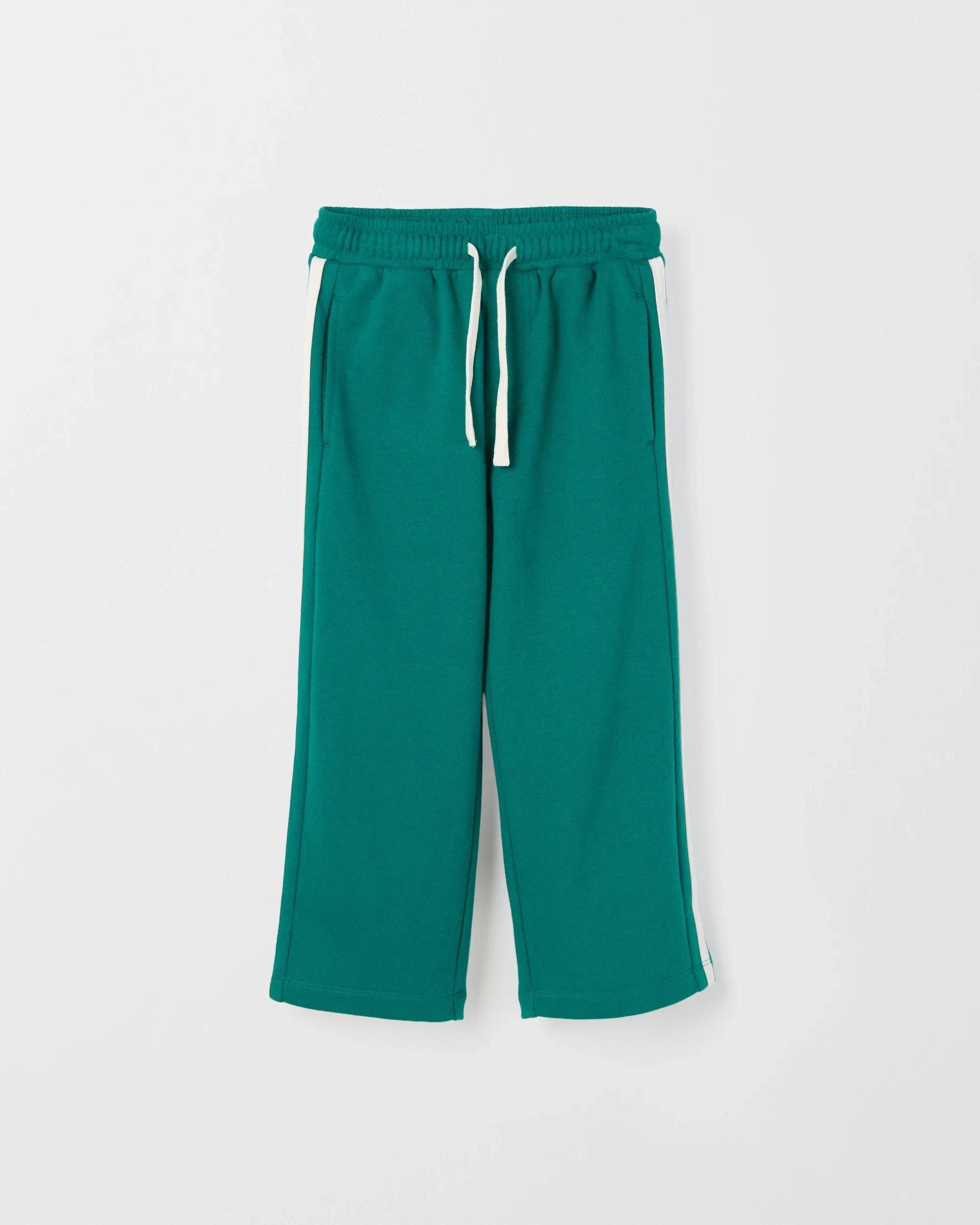 1 Target Kids Australian Cotton Blend Full Length Trackpants GREEN, 1 of 1