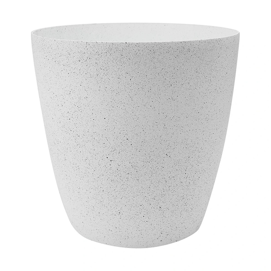 1 35cm Textured Pot - White, 1 of 5