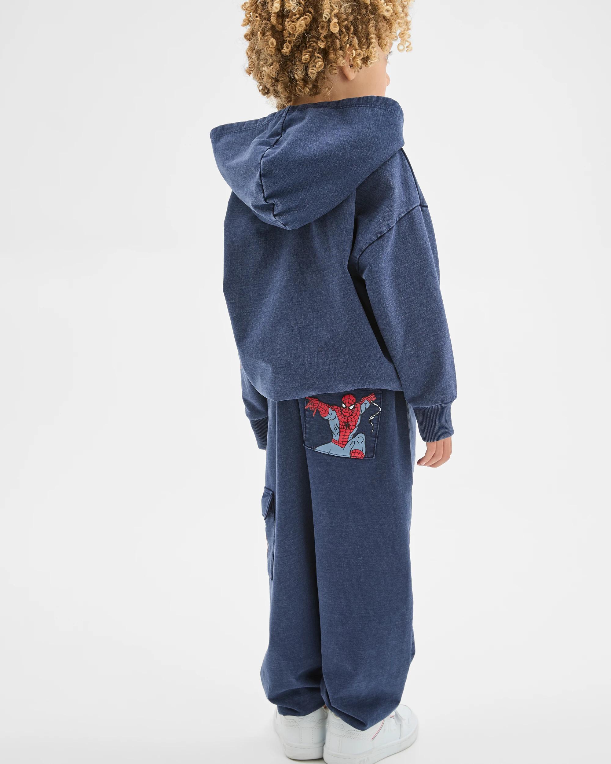 5 Disney Marvel Spider-Man Australian Cotton Trackpants BLACK IRIS, 5 of 8